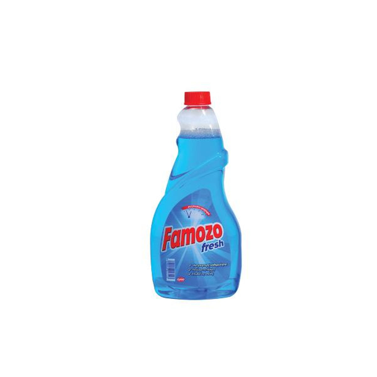 FAMOZO FRESH SPARE GLASS CLEANER 750ML