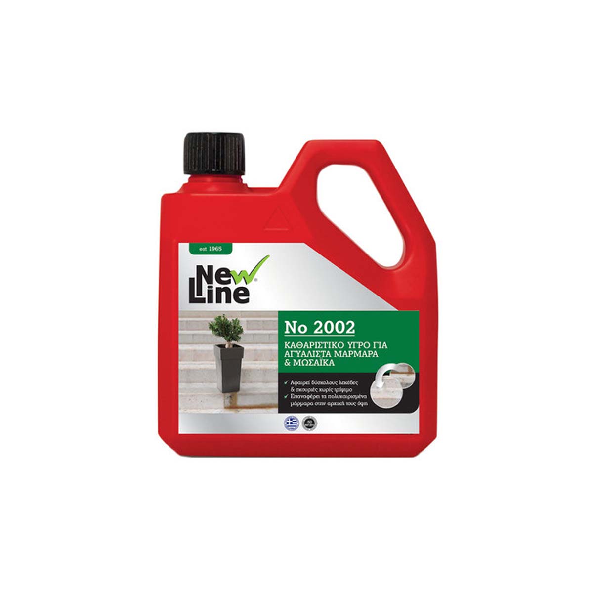 NEW LINE CLEANER FOR POLISHED MARBLES / CERAMIC / MOSAIC 2002 1L