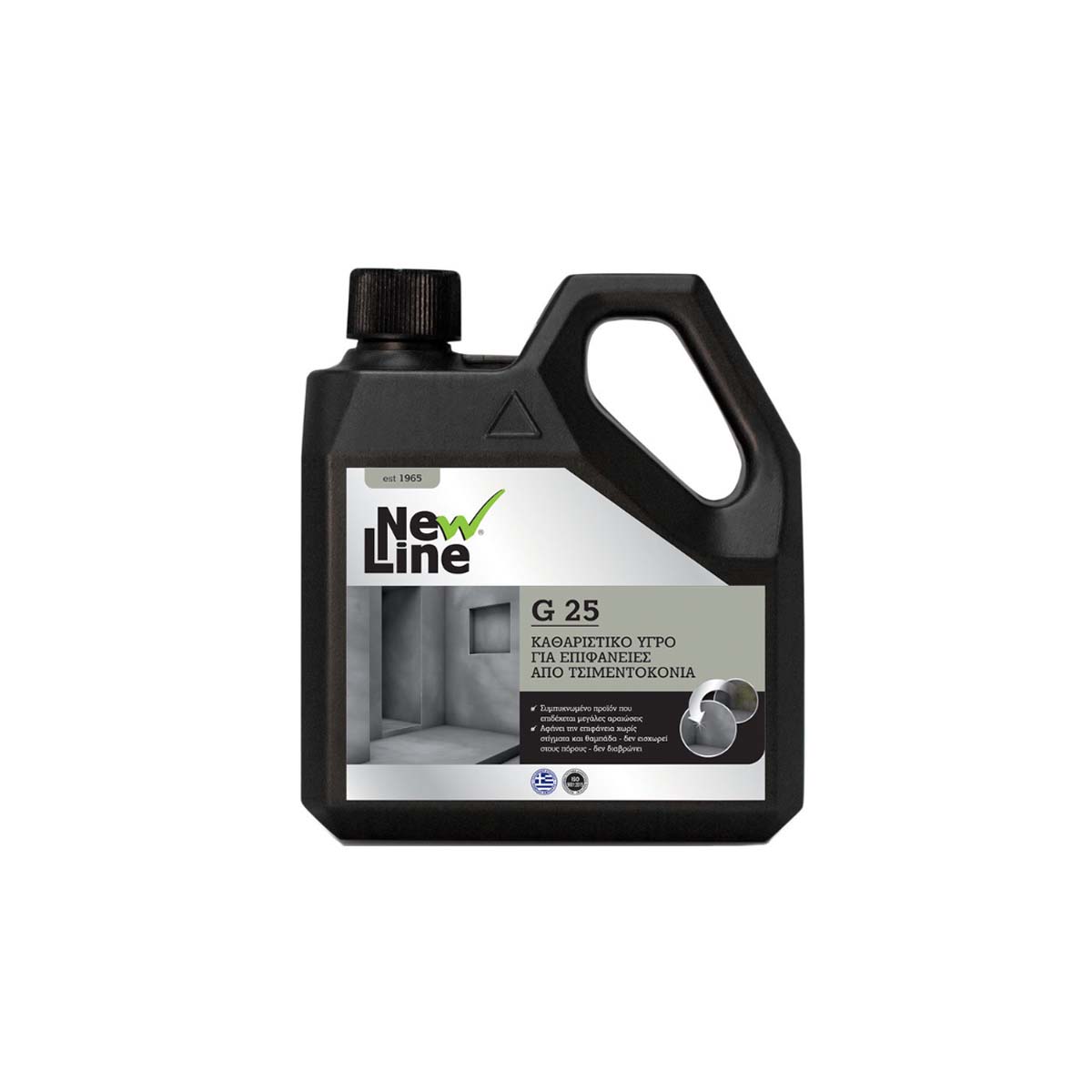 NEW LINE CLEANER FOR CEMENT MORTAR SURFACES 1L