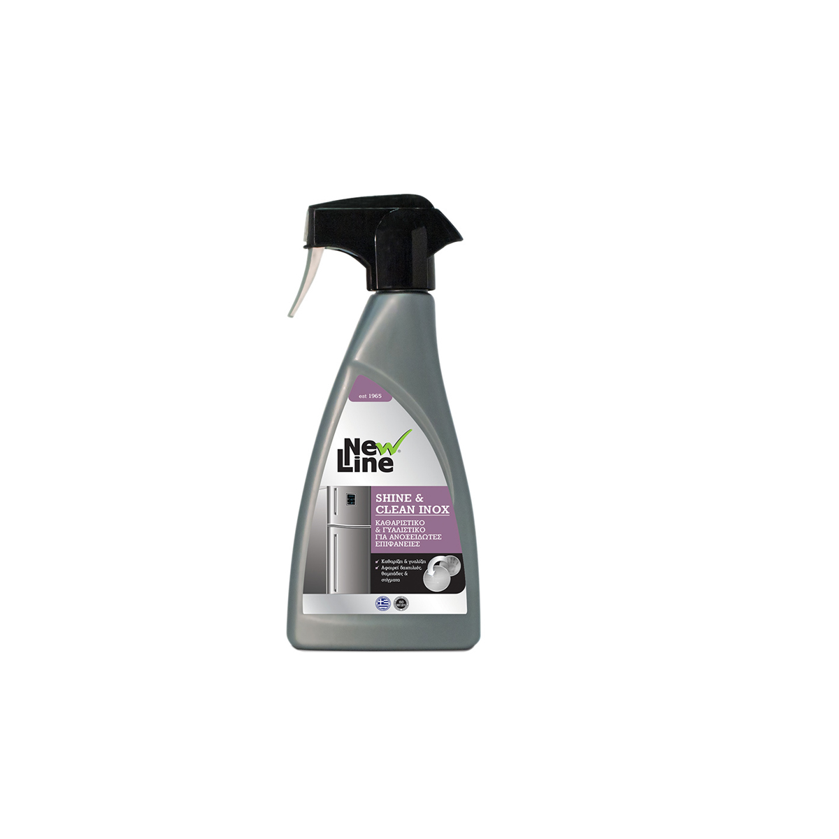 NEW LINE CLEANING AND POLISHING SPRAY FOR STAINLESS STEELS 350ML