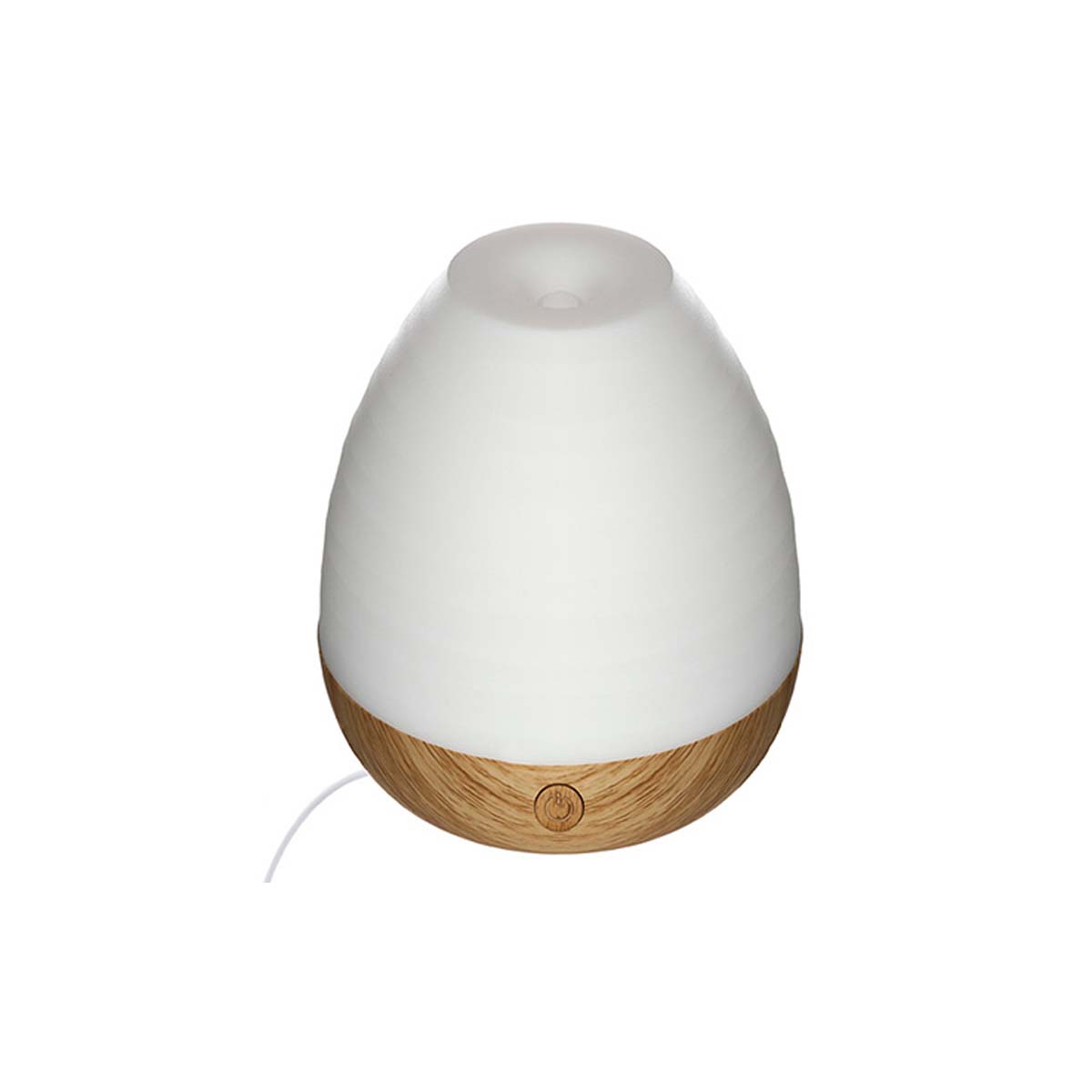 LED ESSENTIAL OIL DIFFUSER 12CM WHITE