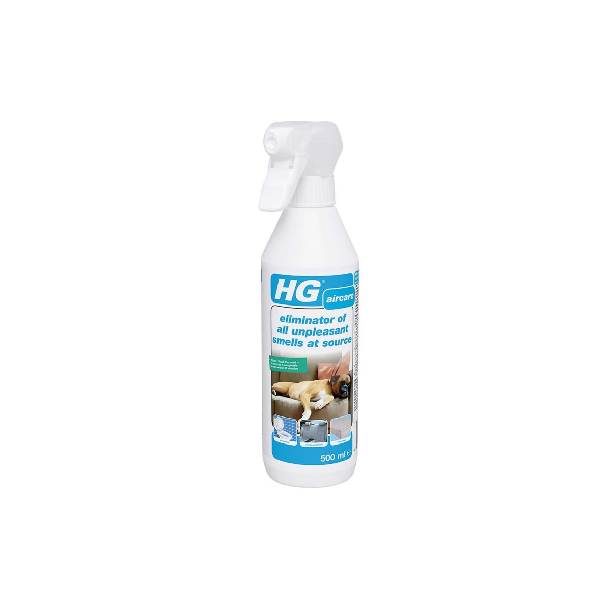 HG ELIMINATOR OF ALL UNPLEASANT SMELLS AT SOURCE 500ML