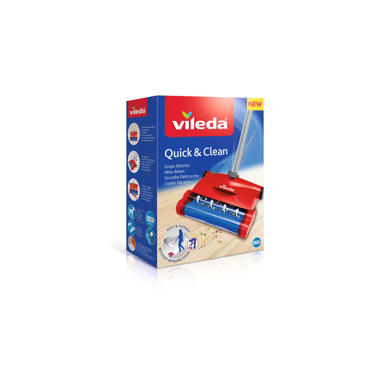 VILEDA QUICK & CLEAN BROOM