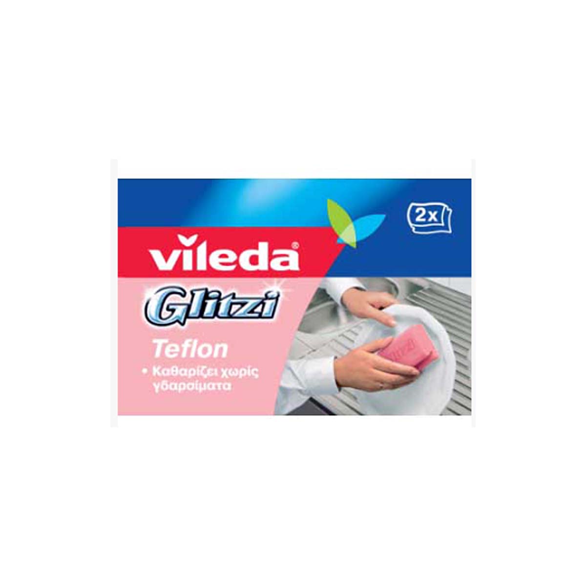 VILEDA TEFLON SPONGES 2 PCS