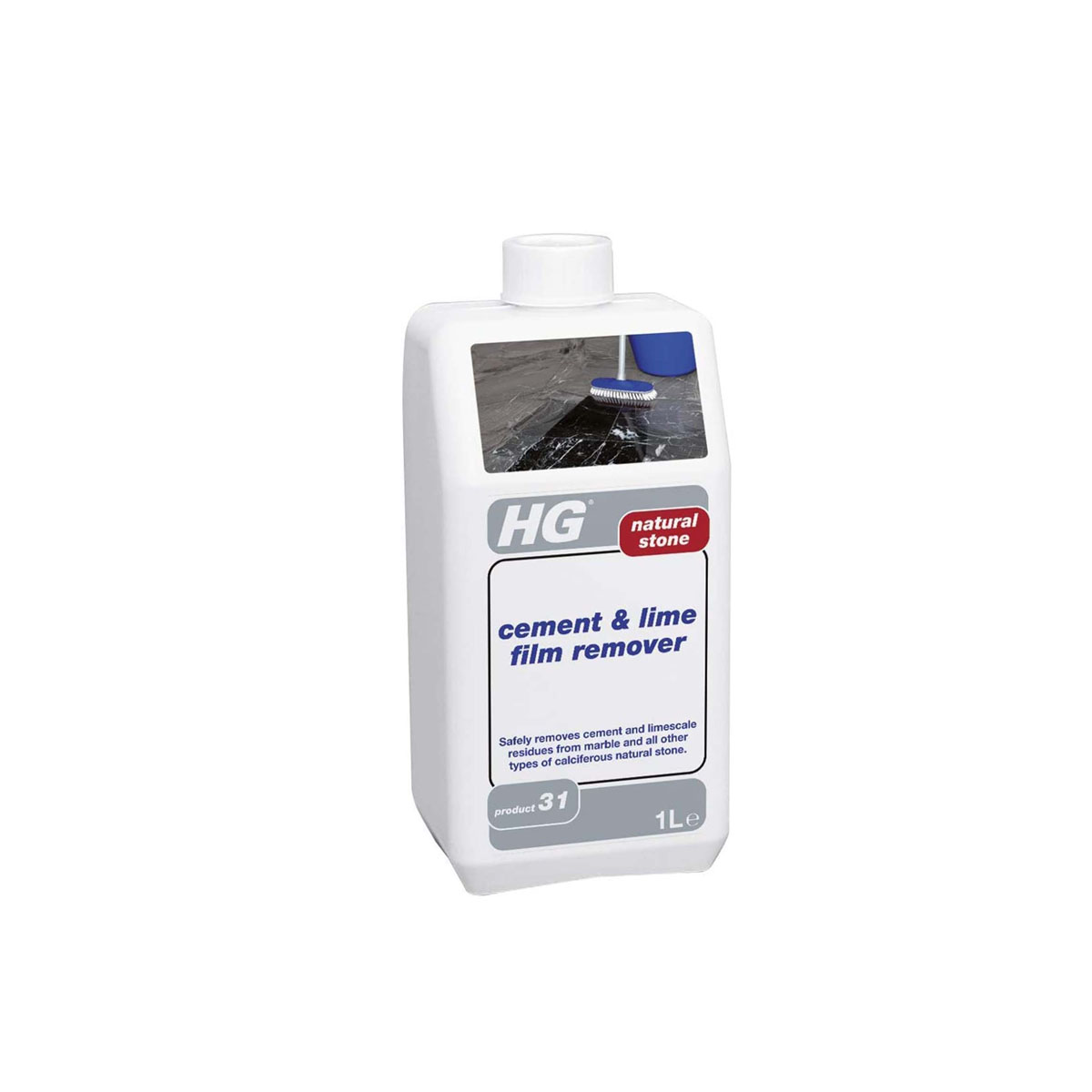HG CEMENT & LIME FILM REMOVER - NATURAL STONE 1L
