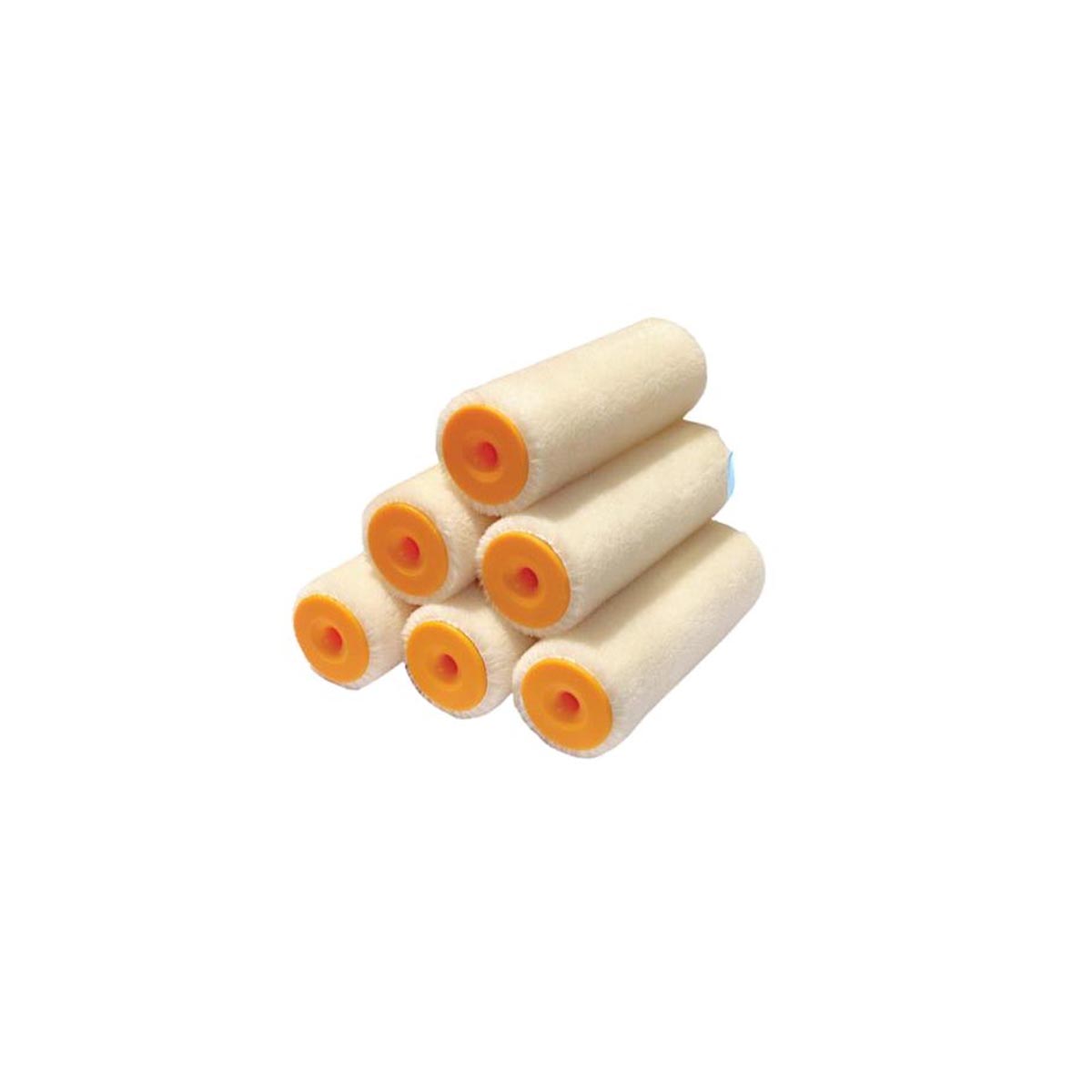 MORRIS PAINT ROLLER SUPER MOHAIR WHITE WITH ORANGE
