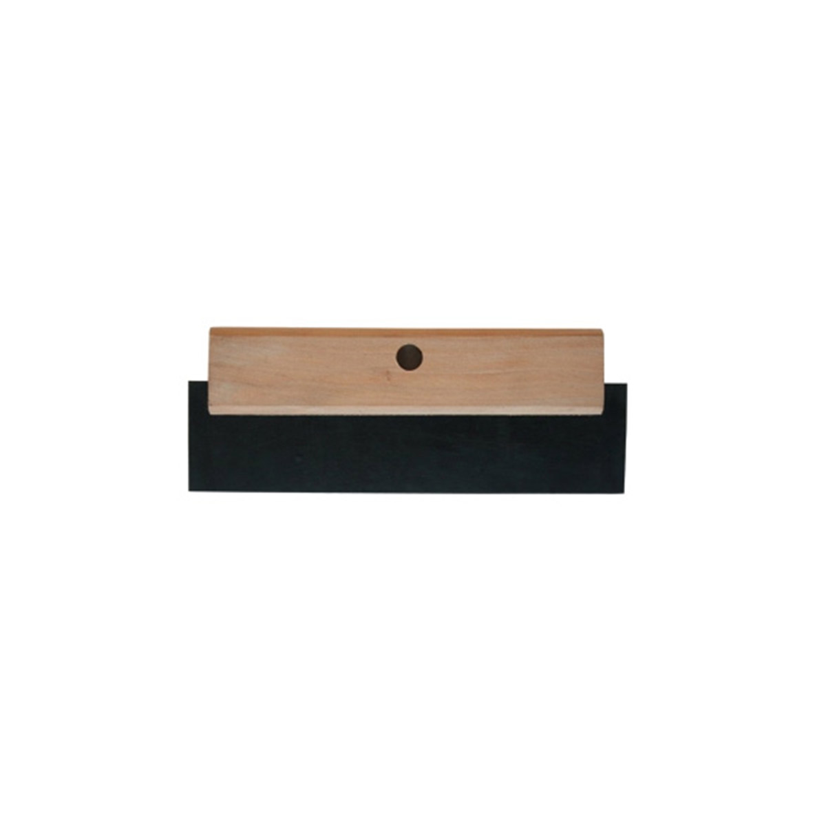 RUBBER BLADE SQUEEGEE WITH WOODEN HANDLE 50X200MM