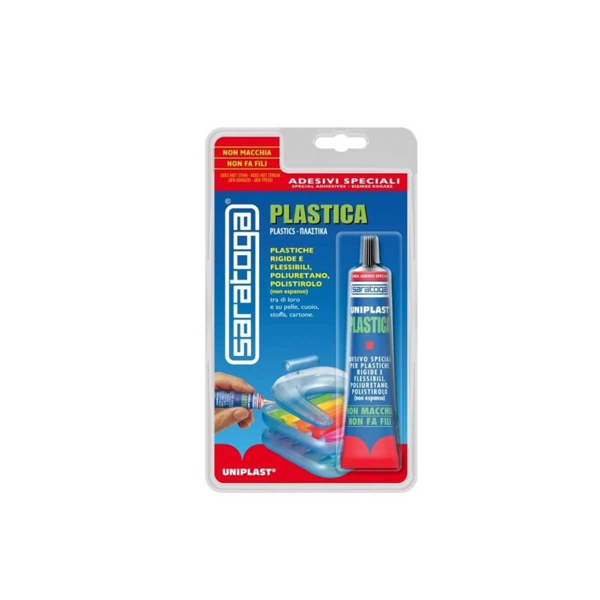 SARATOGA UNIPLAST PLASTIC ADHESIVE 25ML