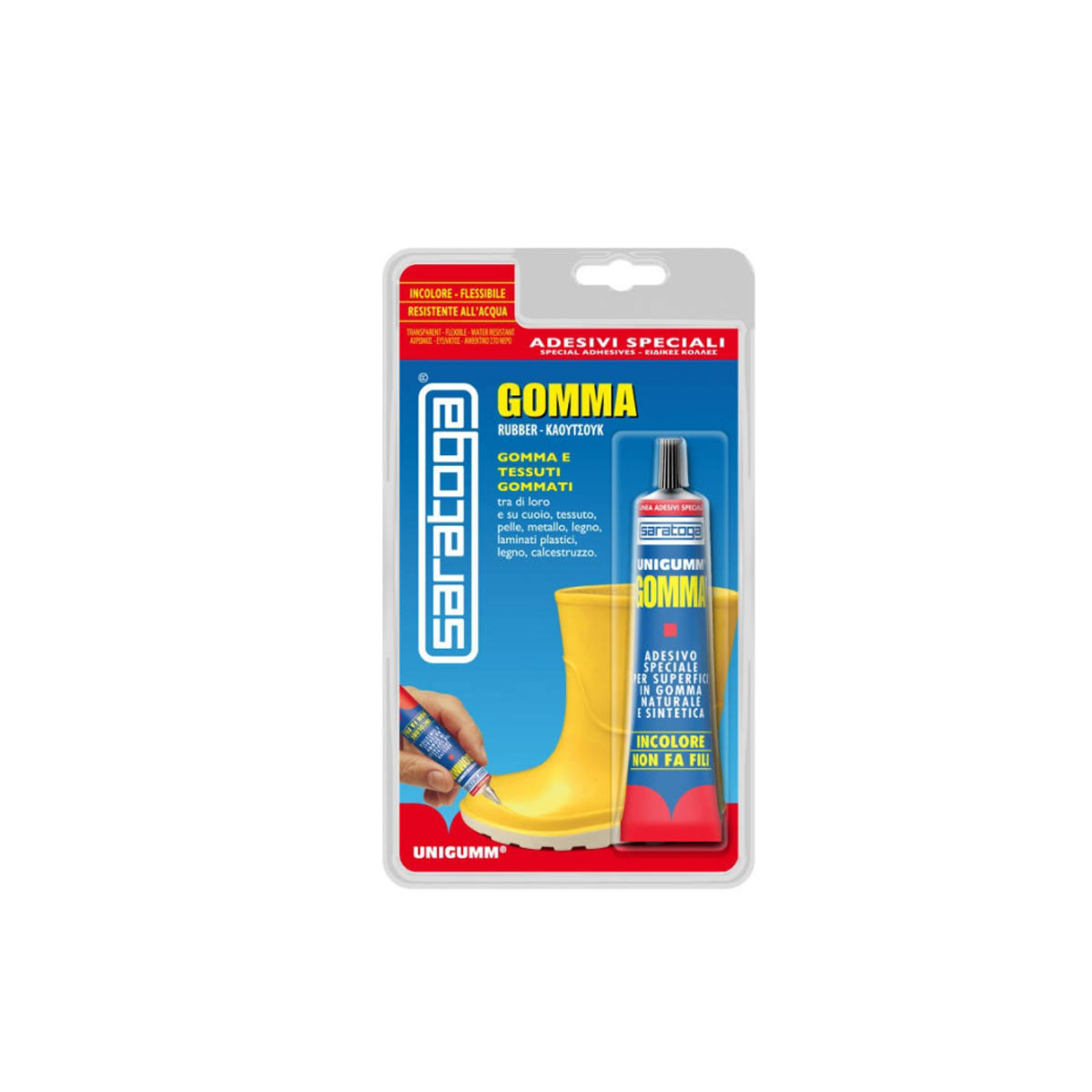 SARATOGA UNIGUMM RUBBER ADHESIVE 25ML