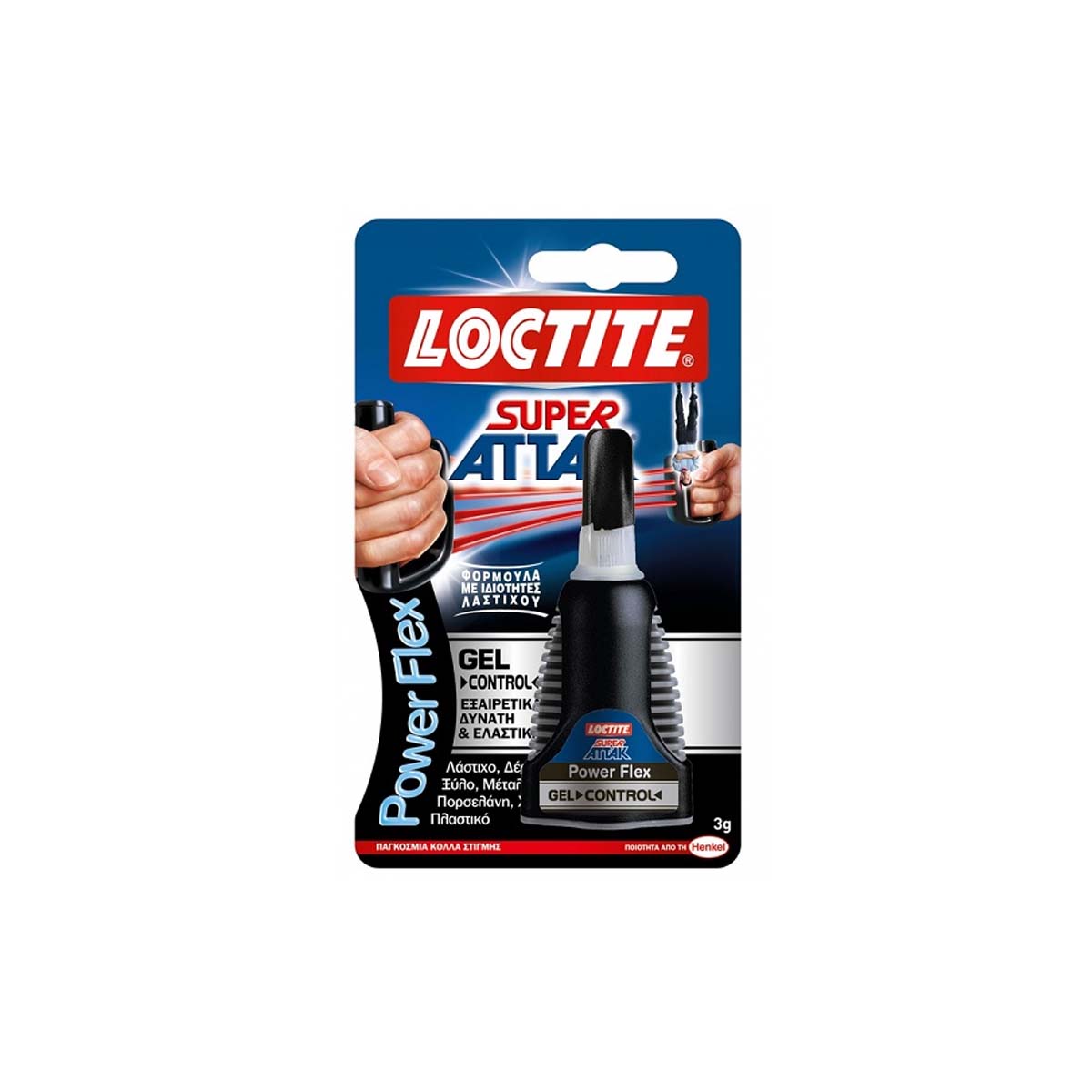 LOCTITE GLUE GENERAL USE SUPER ATTAK GEL CONTROL 3GR