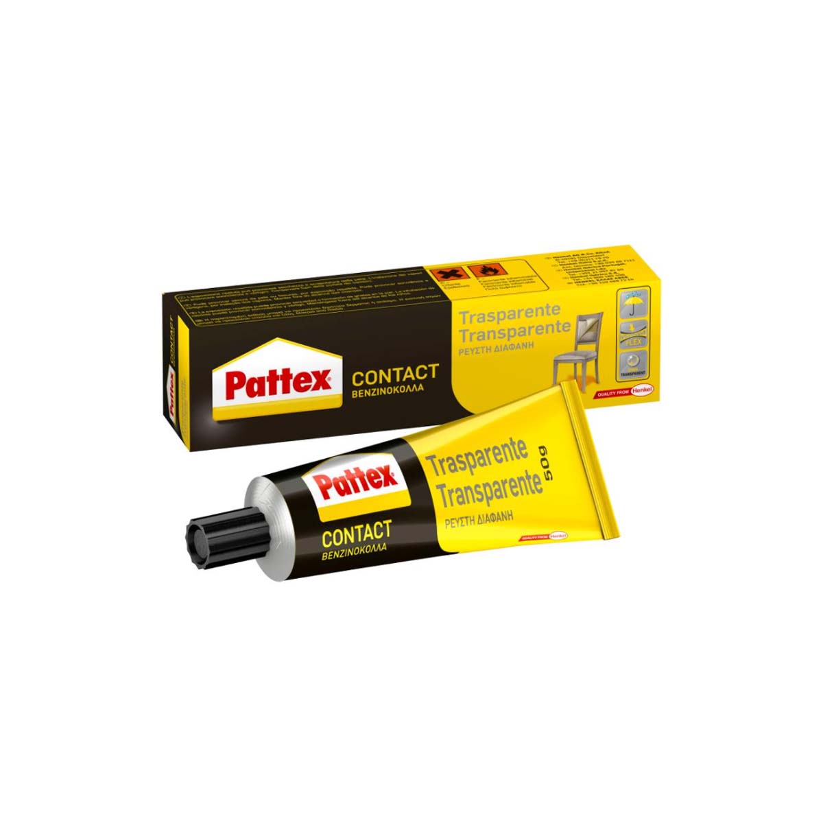 PATTEX GASOLINE GENERAL PURPOSE FLUID TRANSPARENT 50GR