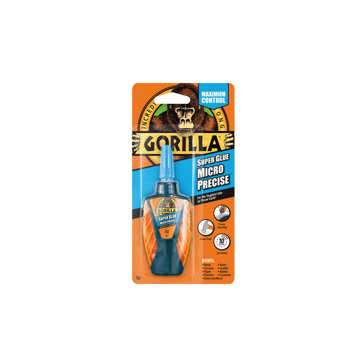 GORILLA GLUE SUPER GLUE MICRO PRECISE LIQUID 5GR