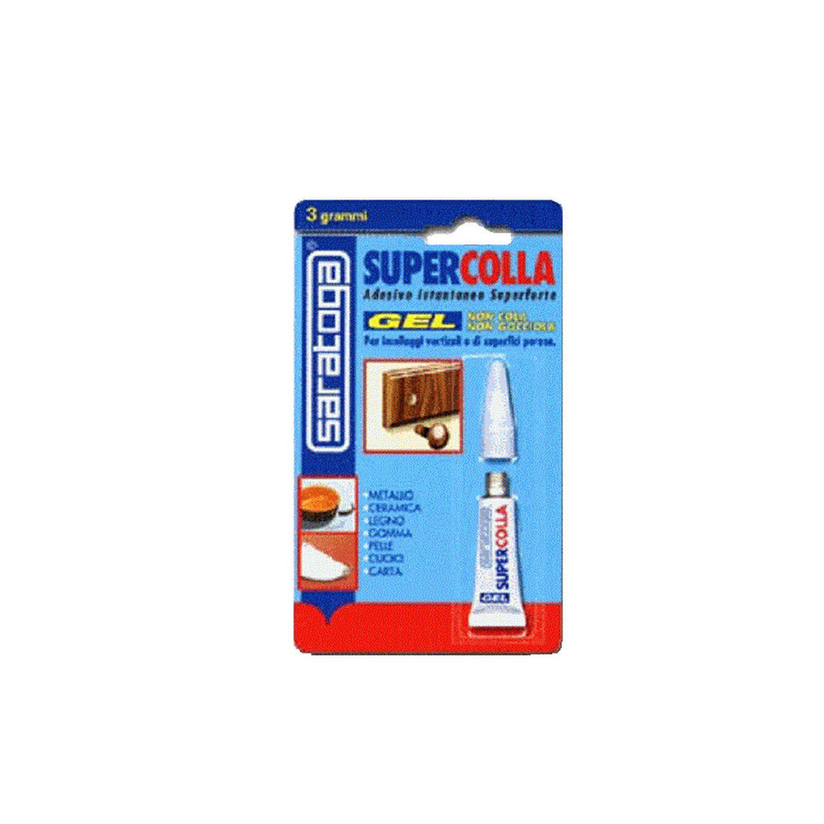 SARATOGA ADHESIVE SUPERCOLLA GEL 3G