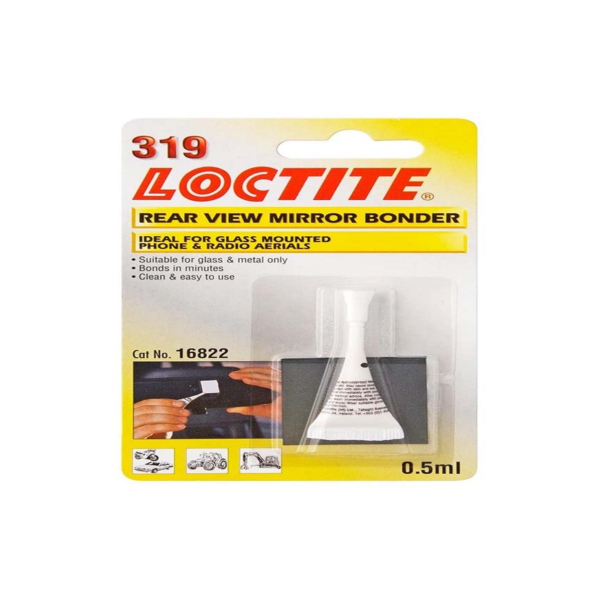 LOCTITE 319 ADHESIVE FOR MIRRORS 0.5ML