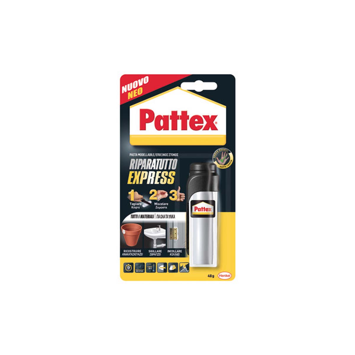 PATTEX UNIVERSAL ADHESIVE IN PLASTIN FORM 48G