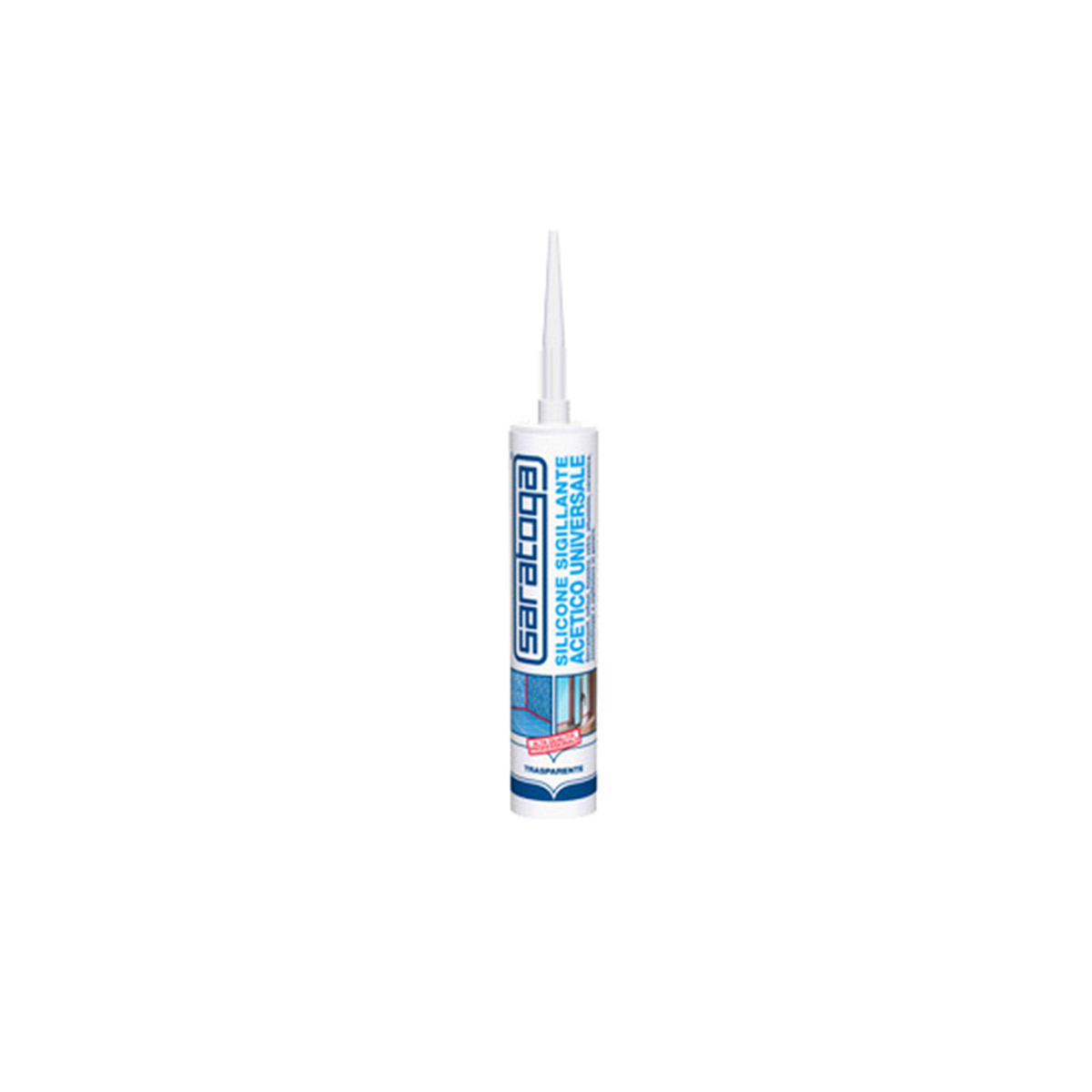 SARATOGA SILICONE TRANSAPRENT 280ML