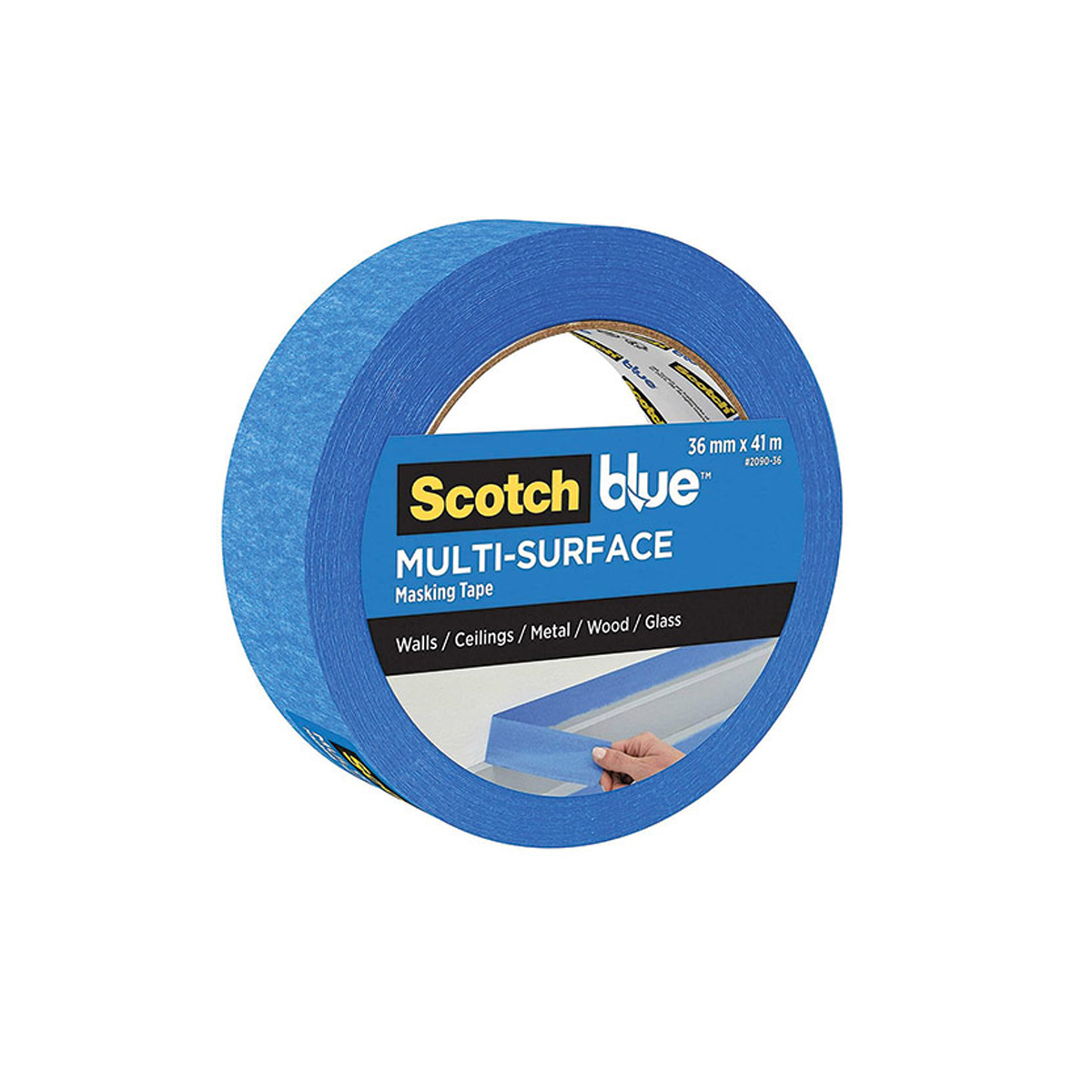 MASKING TAPE 3Μ 36MMX41M MULTI SURFACE F.S.3-BLUE