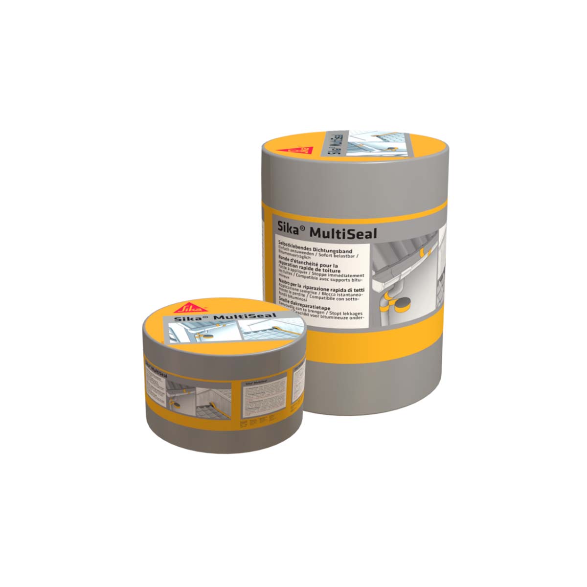 SIKA MULTISEAL ADHESIVE TAPE ASPHALT BASE MAT GRAY