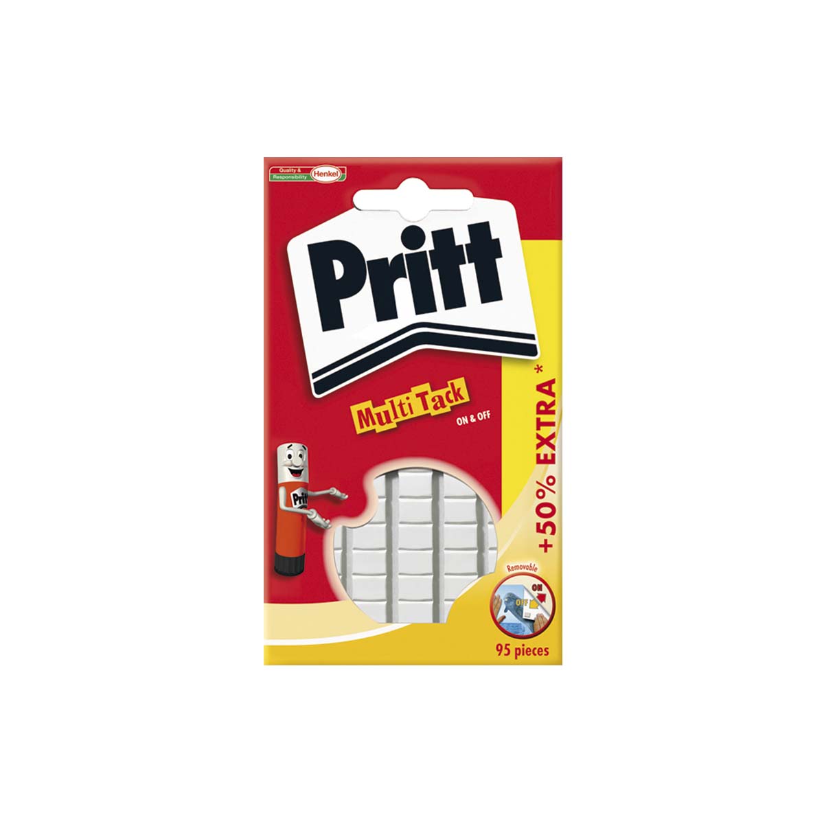 PRITT MULTITACK 95 ΤΕΜ 50% FREE