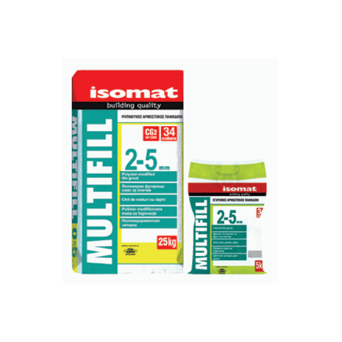 ISOMAT TILE GROUT MULTIFILL 2-5