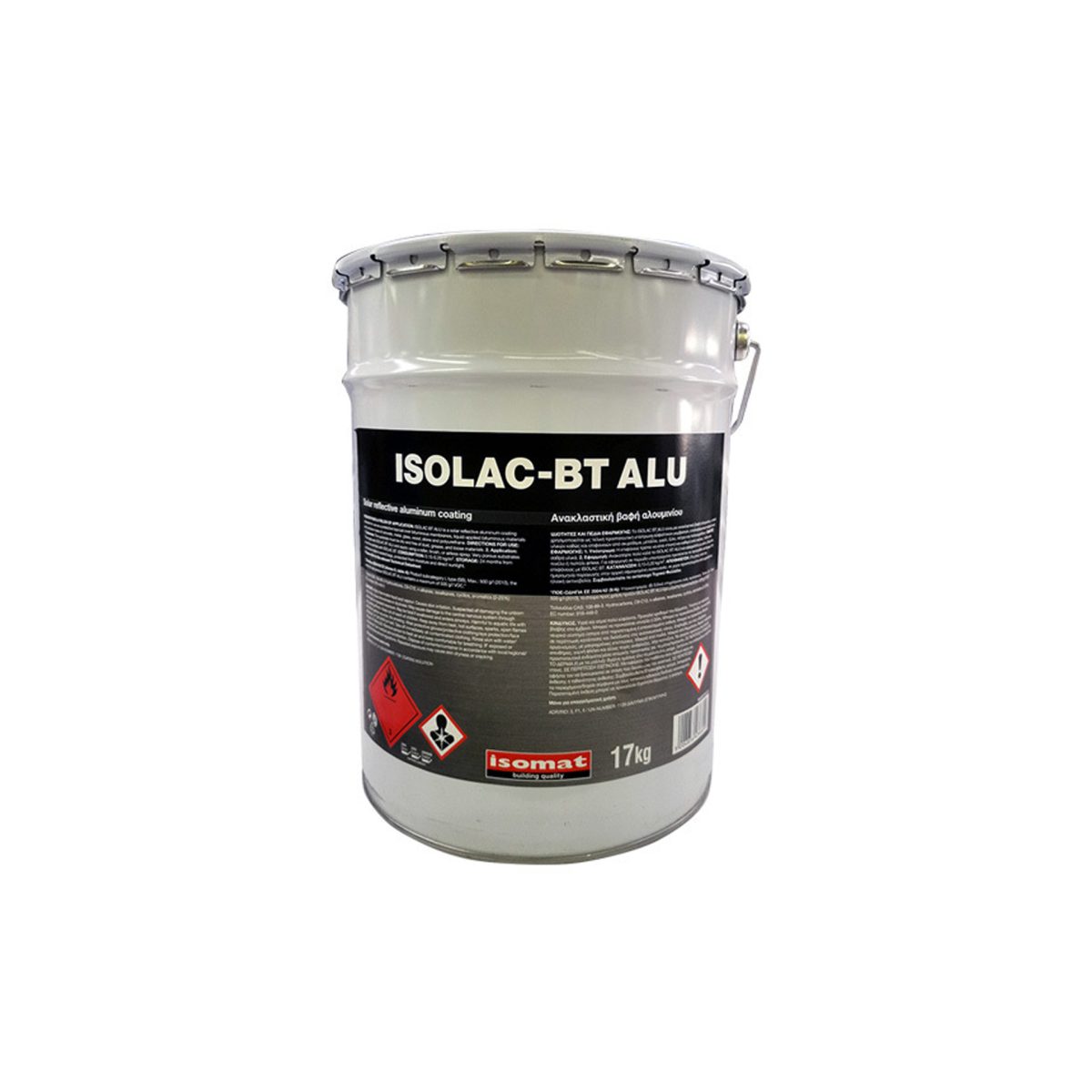 ISOMAT ISOLAC BT ALU REFLECTIVE ALUMINIUM PAINT 17KG