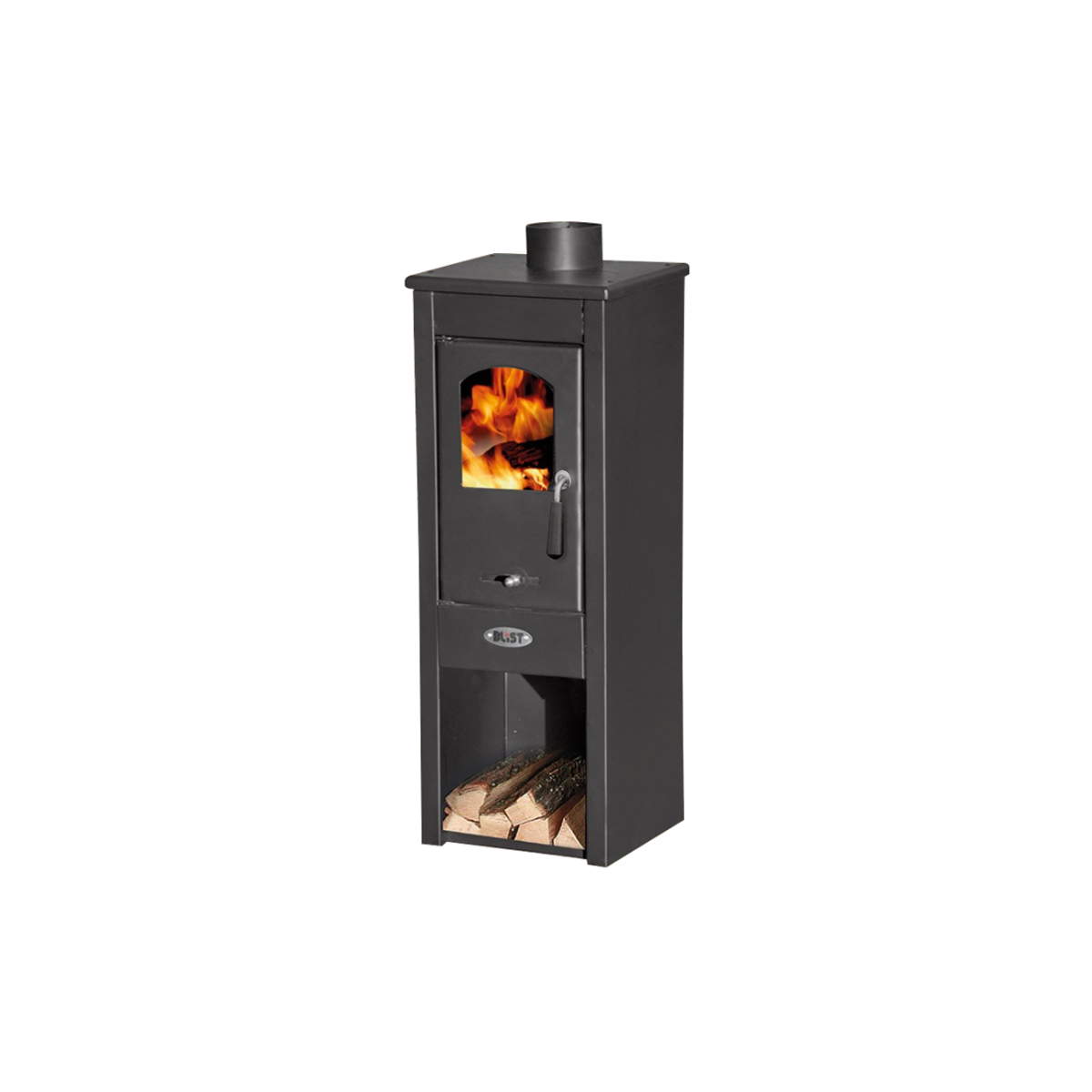 BLIST ECONOMY SOLID FUEL STOVE 330Χ360Χ930MM 7KW