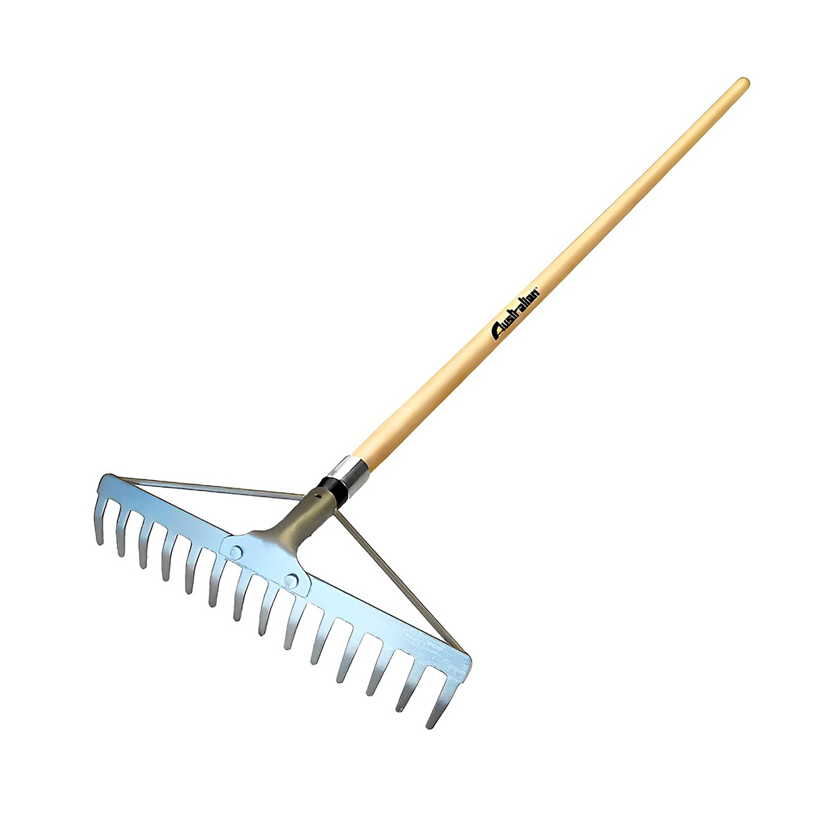 14 TEETH GARDEN COMB WITH WOODEN HAND AUSTRALIAN