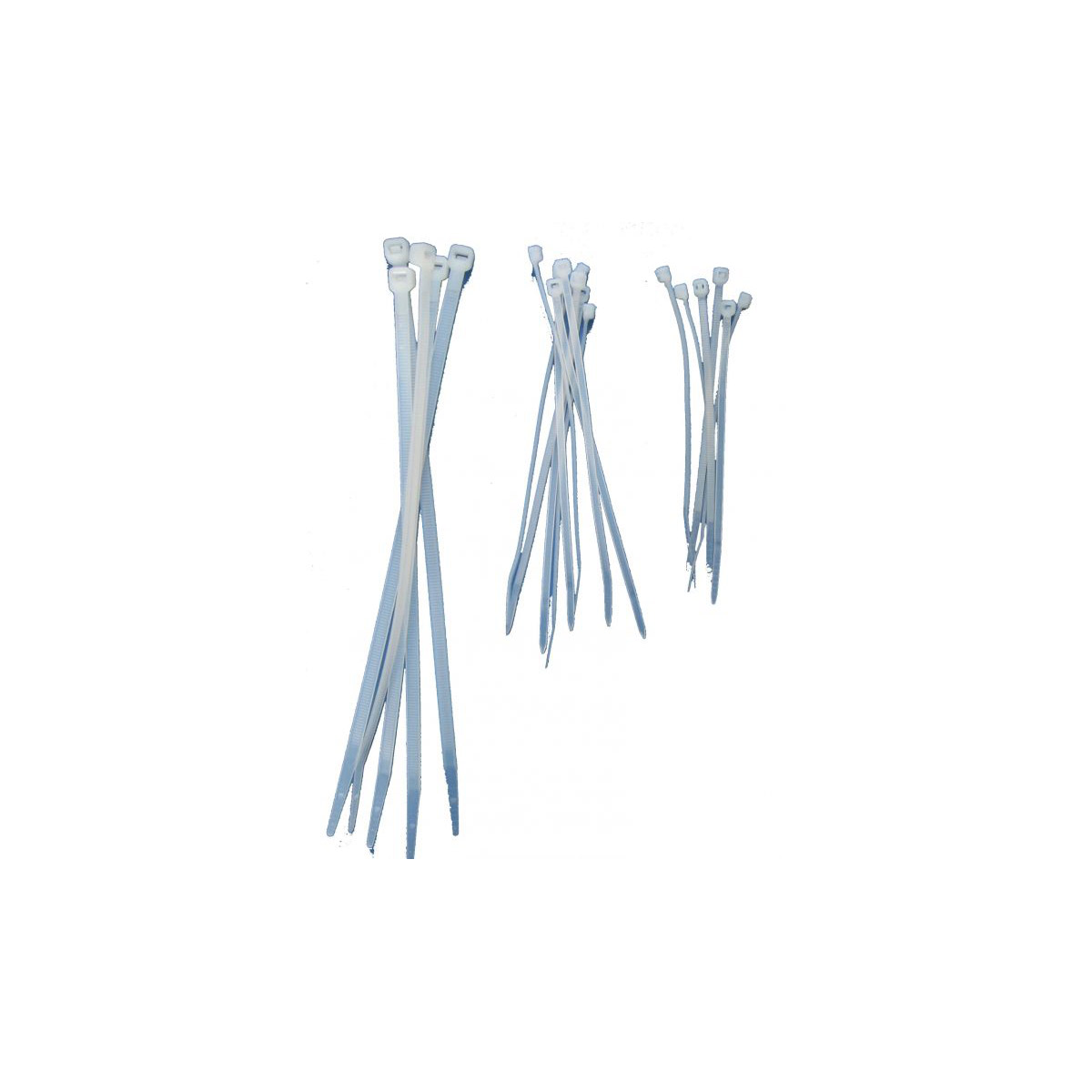 TRANSPARENT PLASTIC SCLIPS SET 75