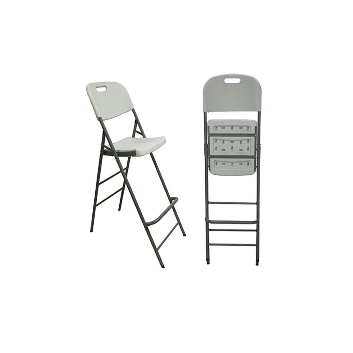 FOLDING BAR CHAIR 79X45X80CM