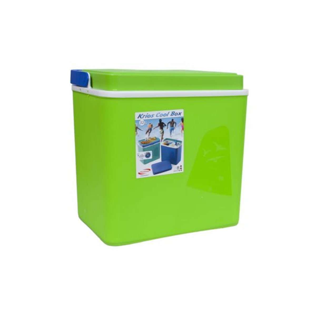 KRIOS ICE BOX WITH HANDLE 32L GREEN