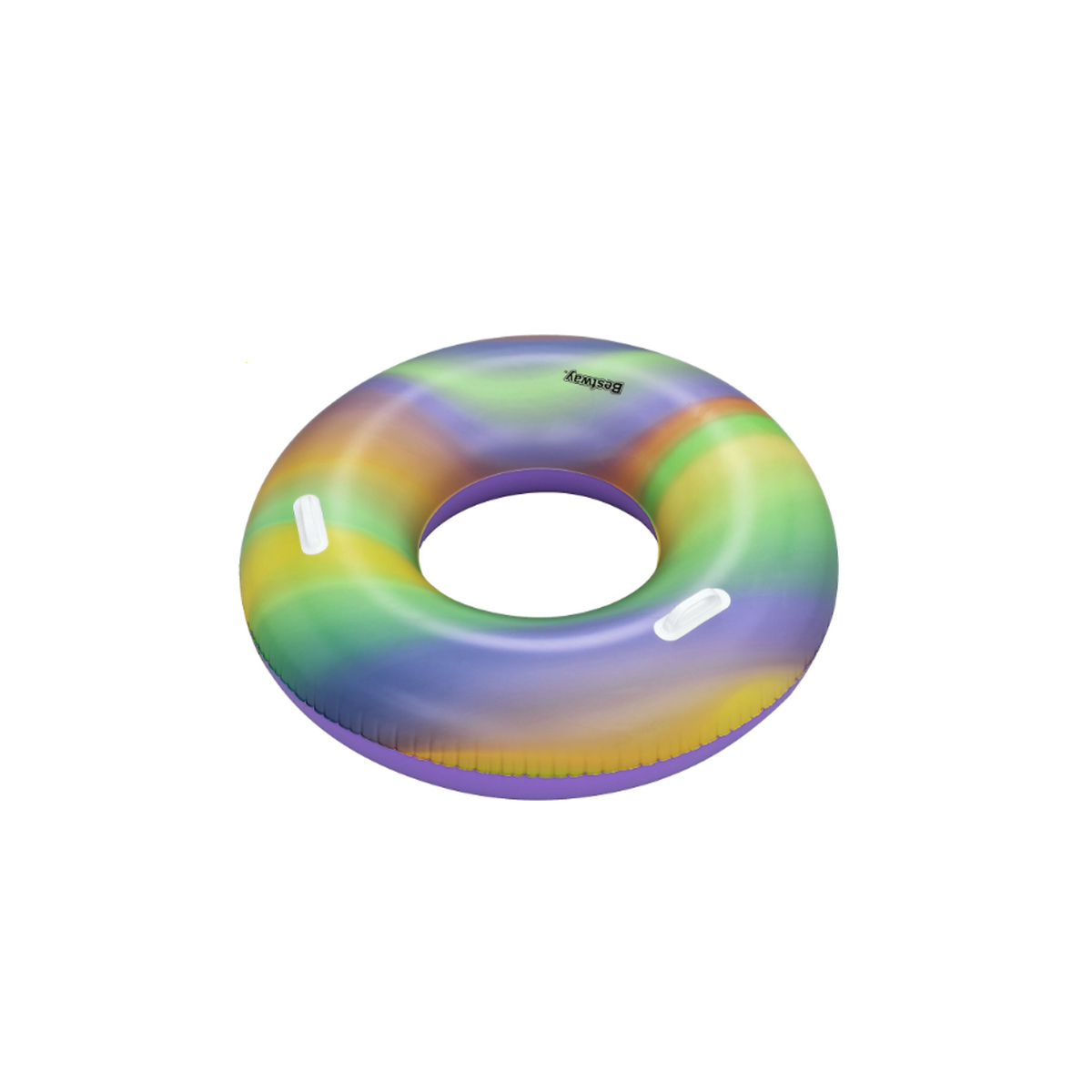 BESTWAY INFLATABLE WHEEL WITH RAINBOW HANDLE Φ119CM