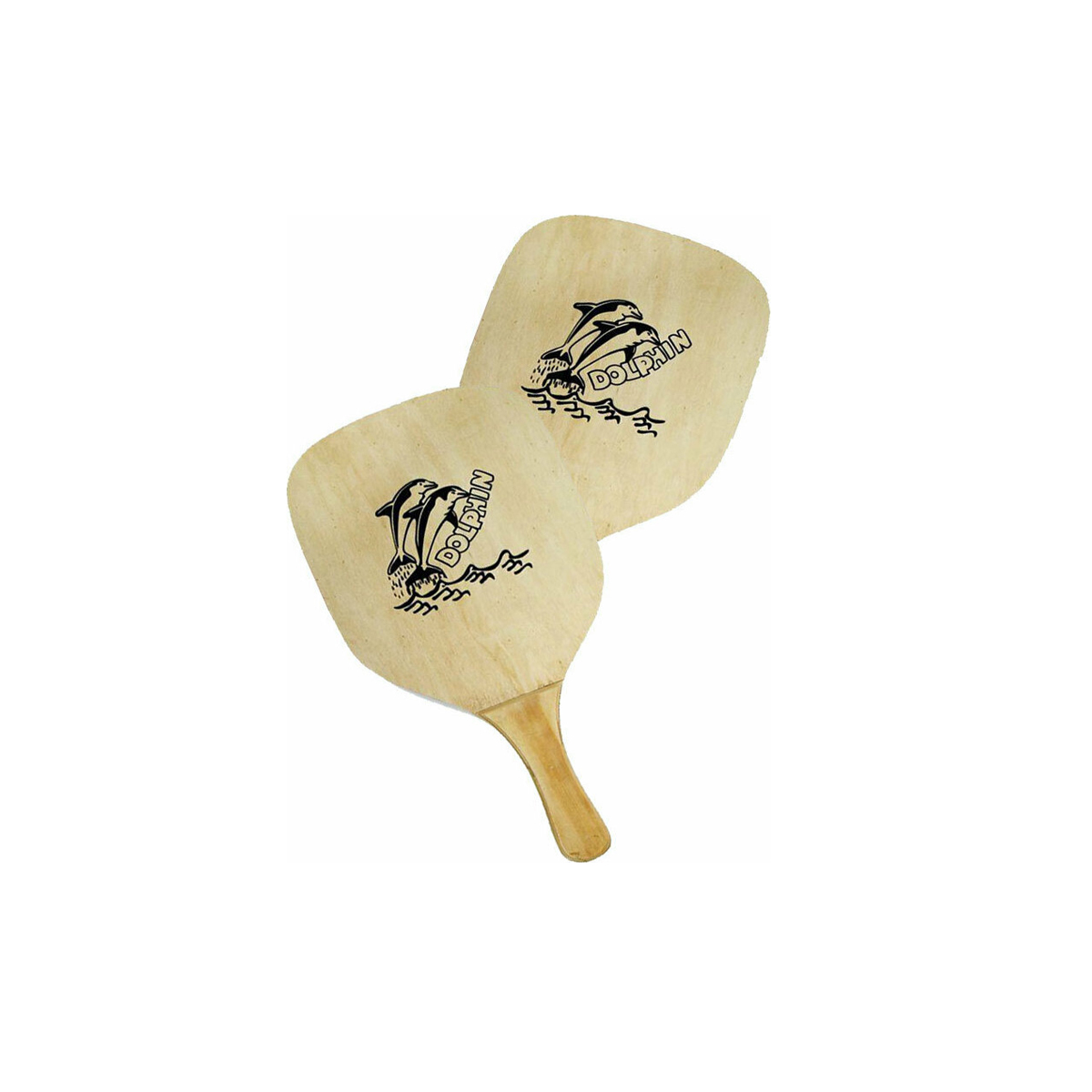 SEA RACKETS WITH DOLPHIN PATTERN 40X22X1.2CM