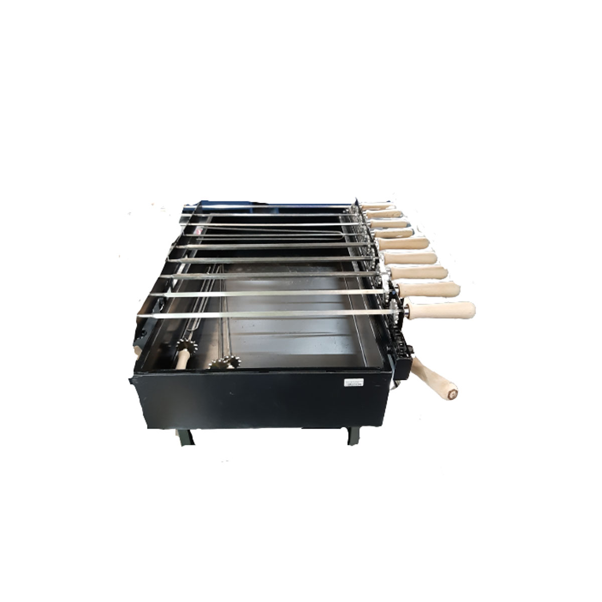 COAL BBQ WITH MECHANISM 70Χ40CM ROLLEX BLACK 5 CHILES 5 SKILES 2 SIEFTALIA
