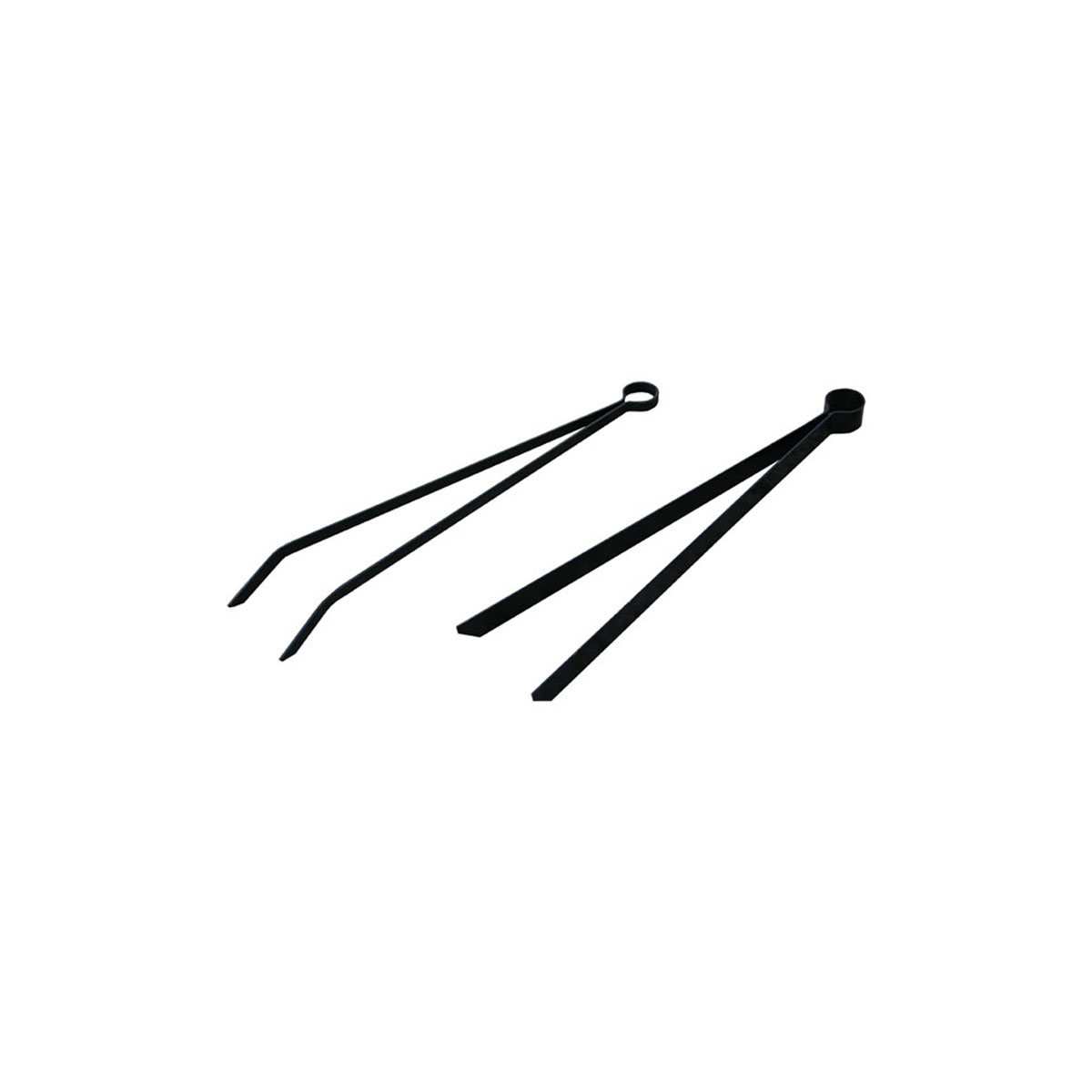BBQ TWEEZER METAL BLACK