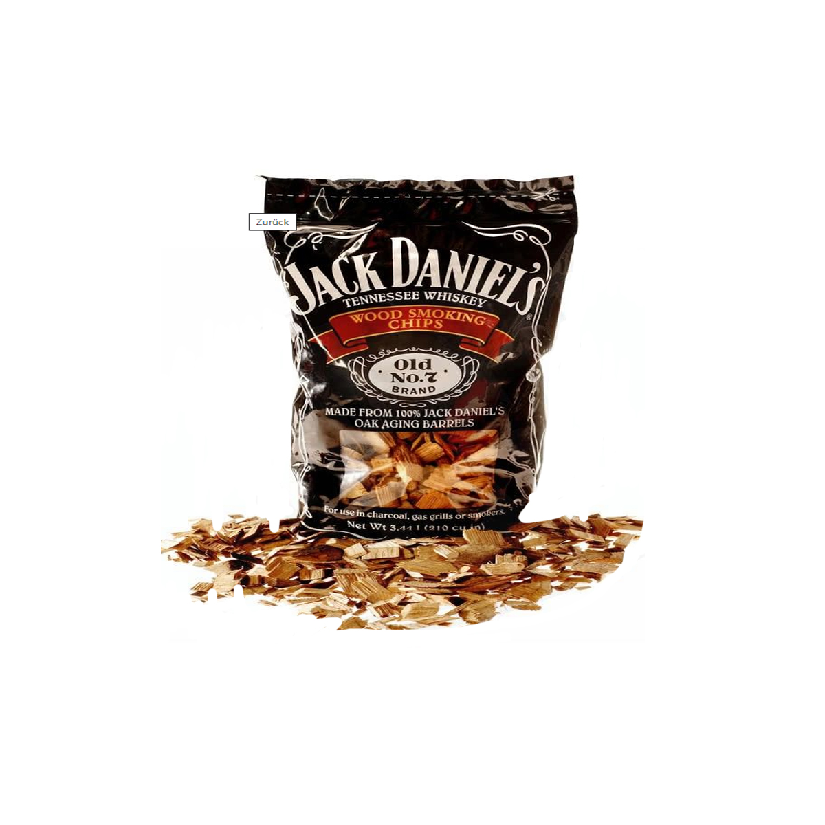 JACK DANIEL'S SMOKING WOOD CHIPS 1KG