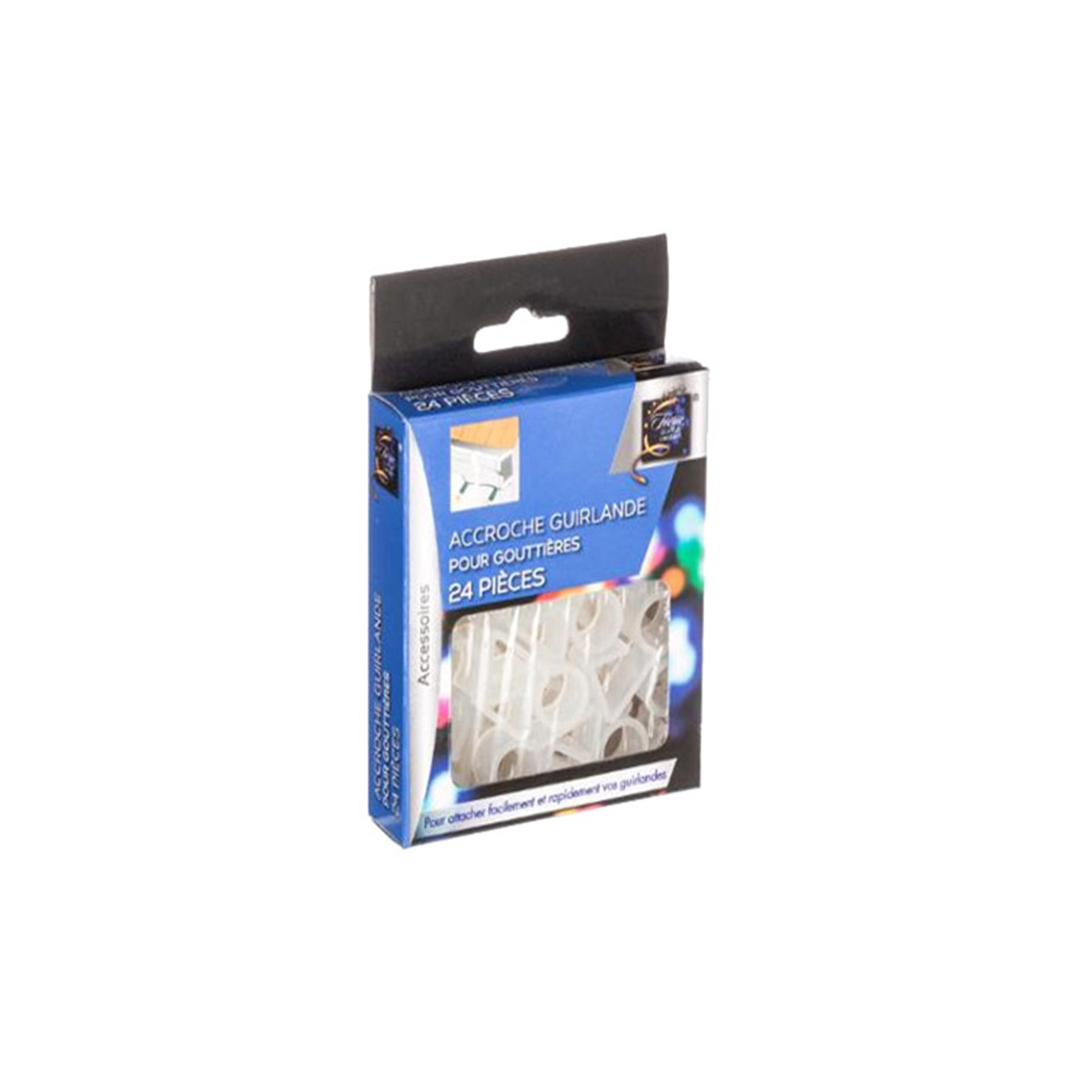 HOOKS FOR CHRISTMAS LIGHTS 24PCS