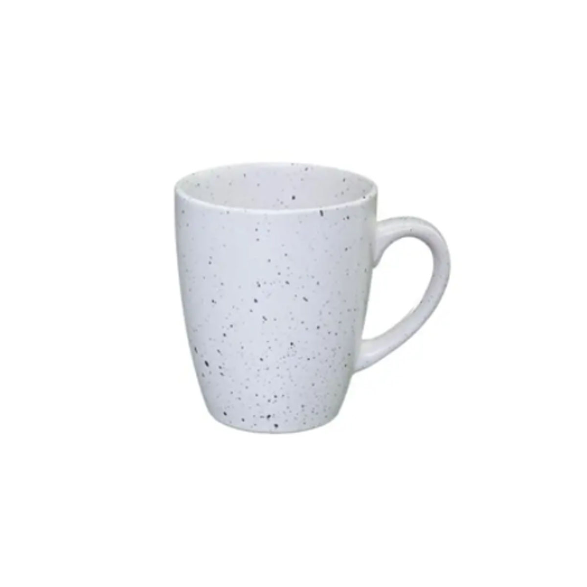 MUG 32CL WHITE WITH BLACK SPOTS