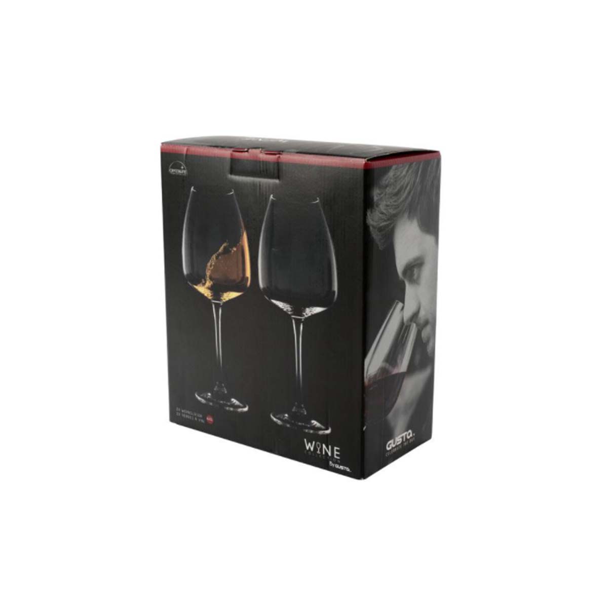 GUSTA WINE GLASSES SET 77CL 2PCS