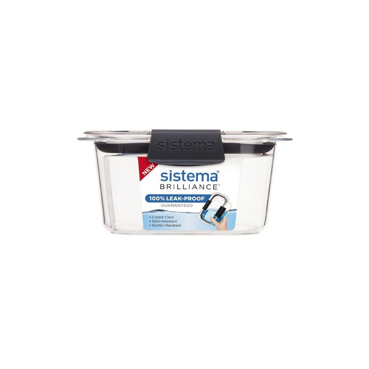 SISTEMA BRILLIANCE ΔΟΧΕΙΟ ΤΡΟΦΙΜΩΝ ΜΕ ΠΩΜΑ 380ML