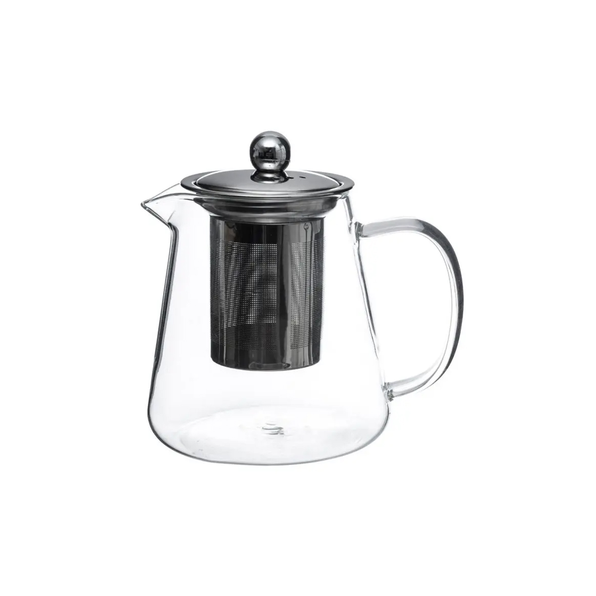 GLASS TEAPOT WITH FILTER 80CL