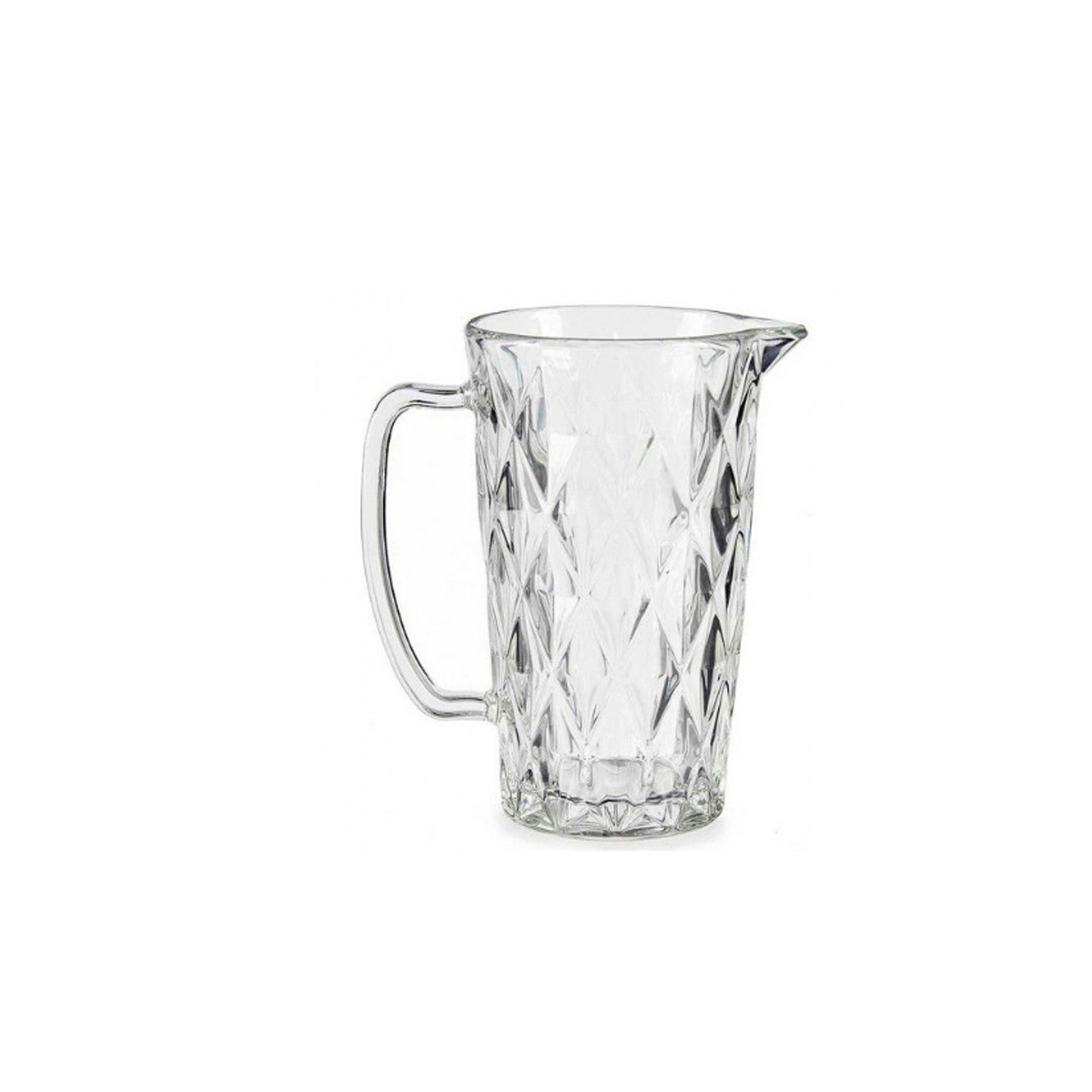 AR GLASS WATER JUG CRYSTALLINE TRANSPARENT 1L