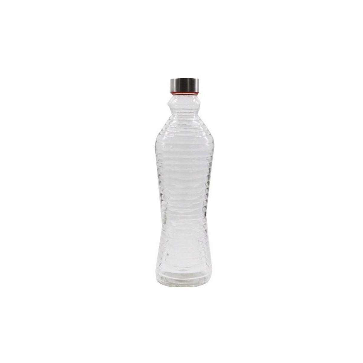GLASS BOTTLE 1L "RING"