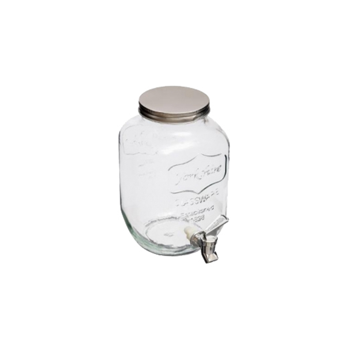 GLASS BOTTLE 4L WITH TAP 135888