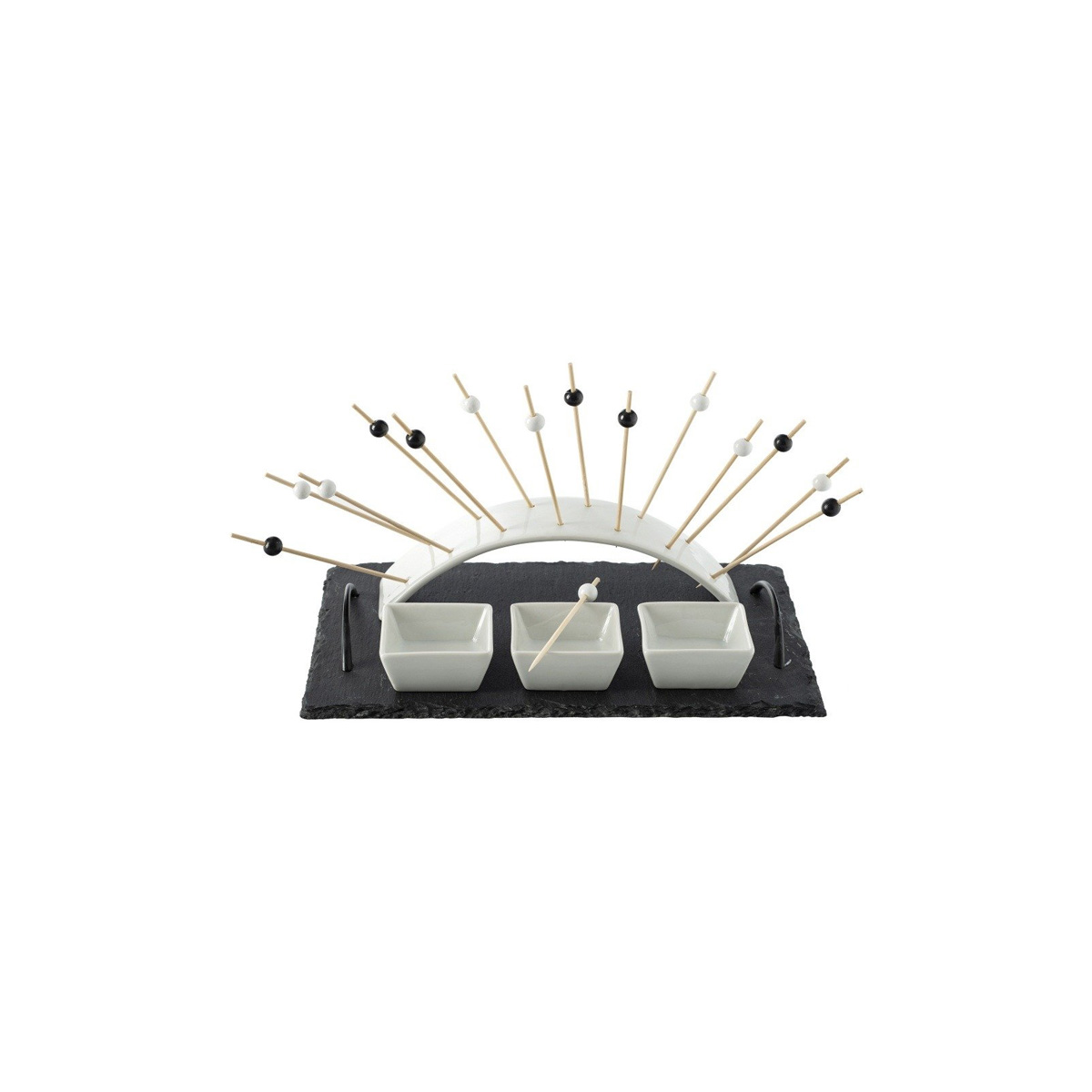 APERITIF SET 5PCS WITH WOODEN SKEWERS