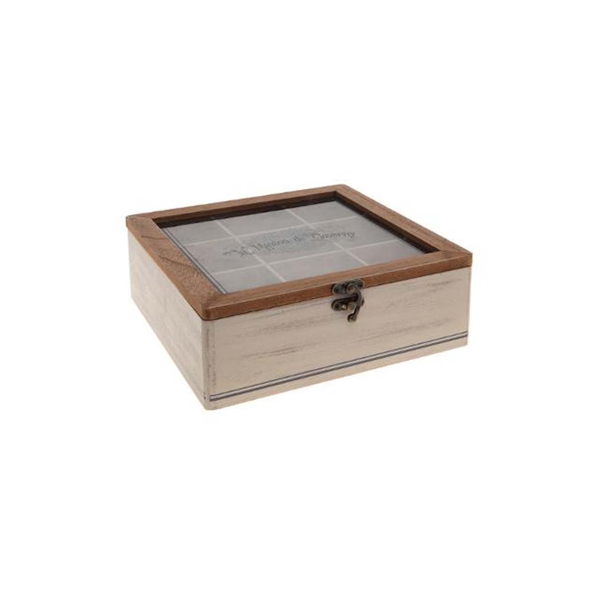 TEA BOX 9 CASES 23X23X8CM