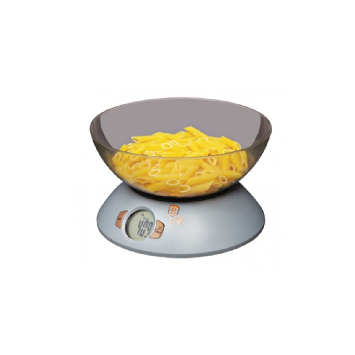 BERLIN ΗΛΕΚΤΡΟΝΙΚΗ ΖΥΓΑΡΙΑ ΚΟΥΖΙΝΑΣ ΜΕ ΔΟΧΕΙΟ 5KG MOONLIGHT