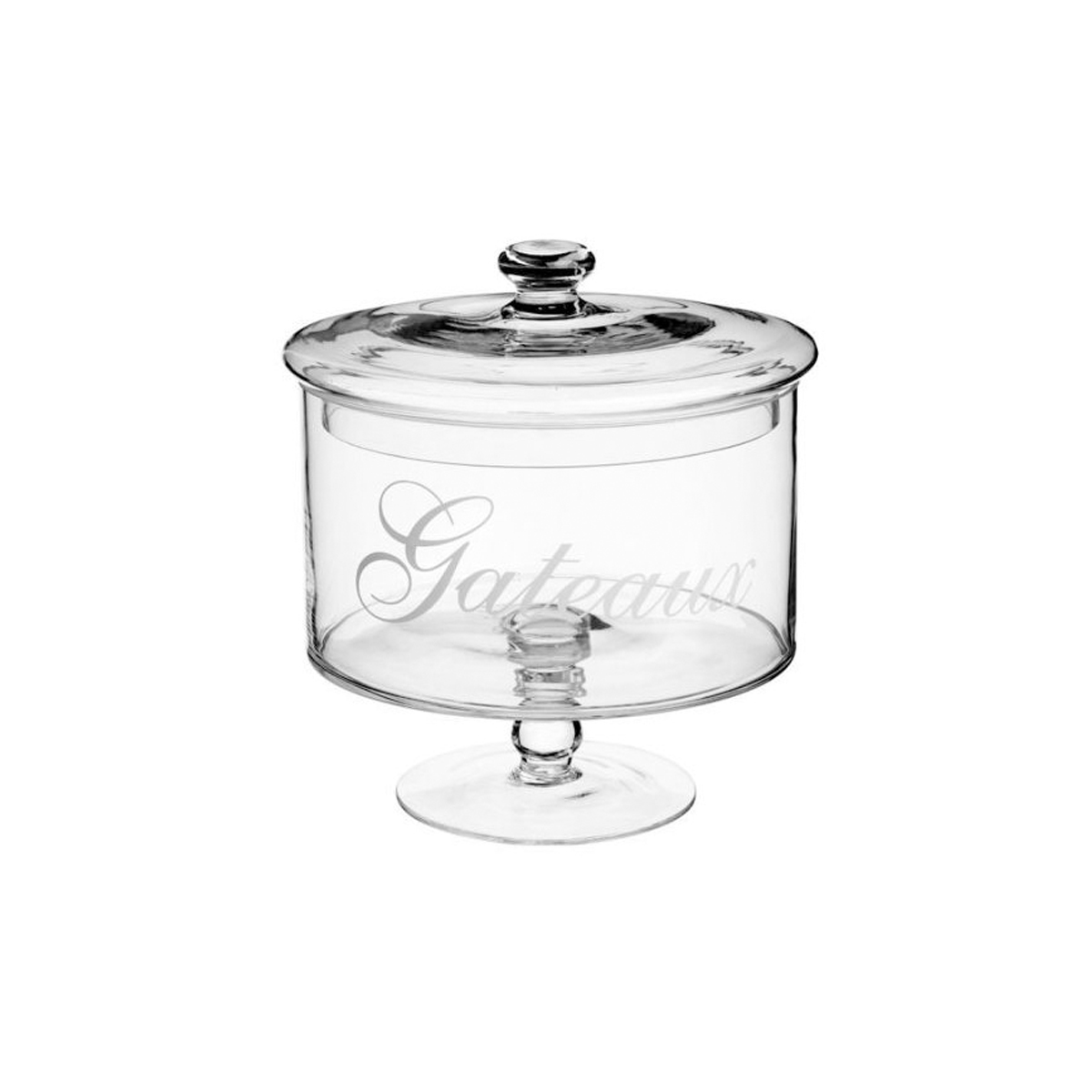 ΜΠΙΣΚΟΤΙΕΡΑ ΓΥΑΛΙΝΗ ΜΕ ΠΟΔΙ 20CM