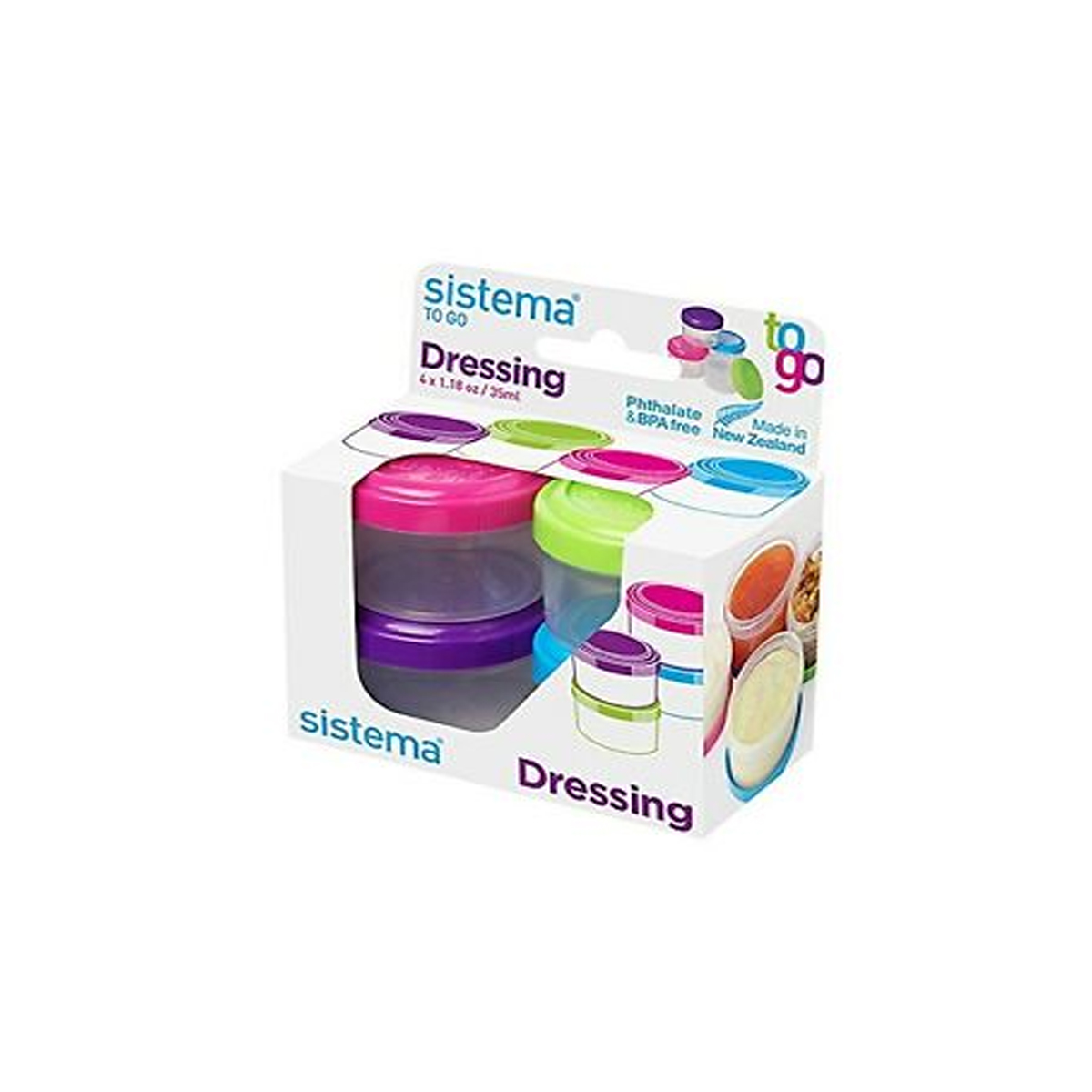 SISTEMA TOGO ΔΟΧΕΙΑ ΓΙΑ ΣΑΛΤΣΕΣ 4 ΤΕΜ