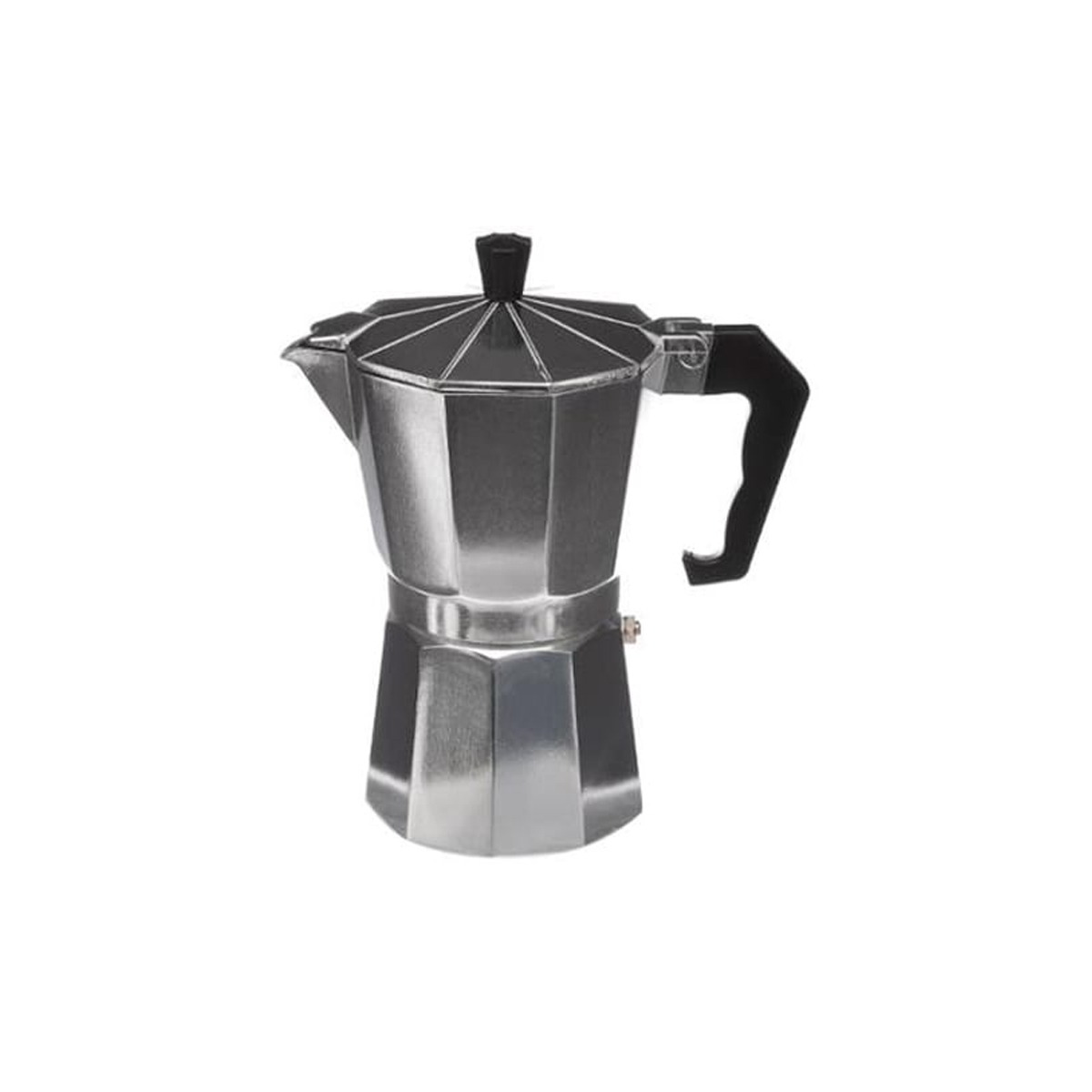 COFFEE MAKER 6 CUPS 18CM SILVER