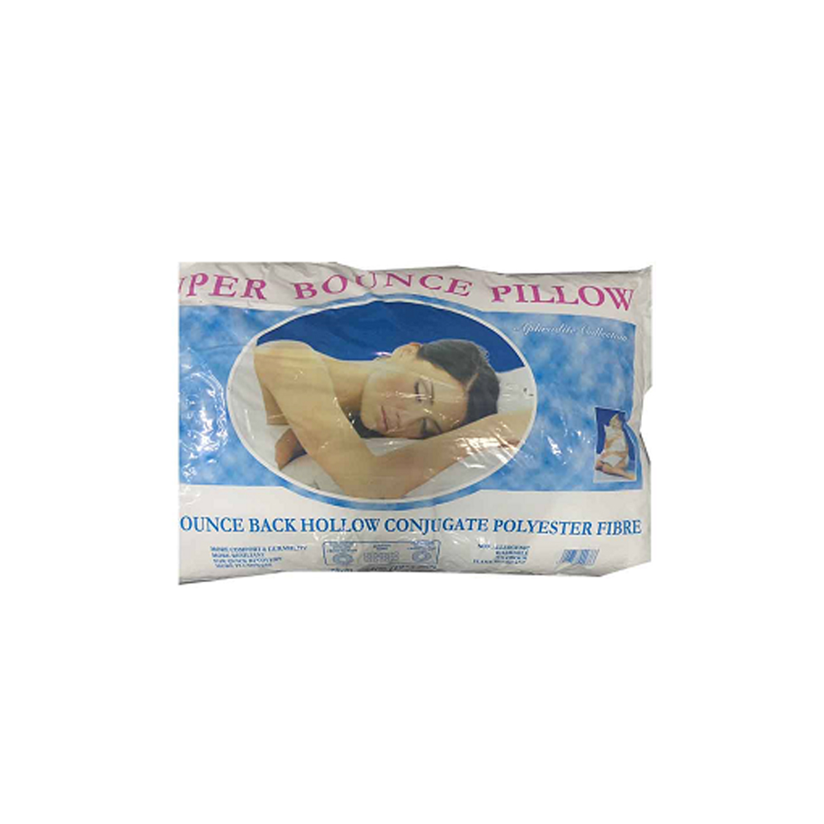 POLY SLEEPING PILLOW 50X70CM